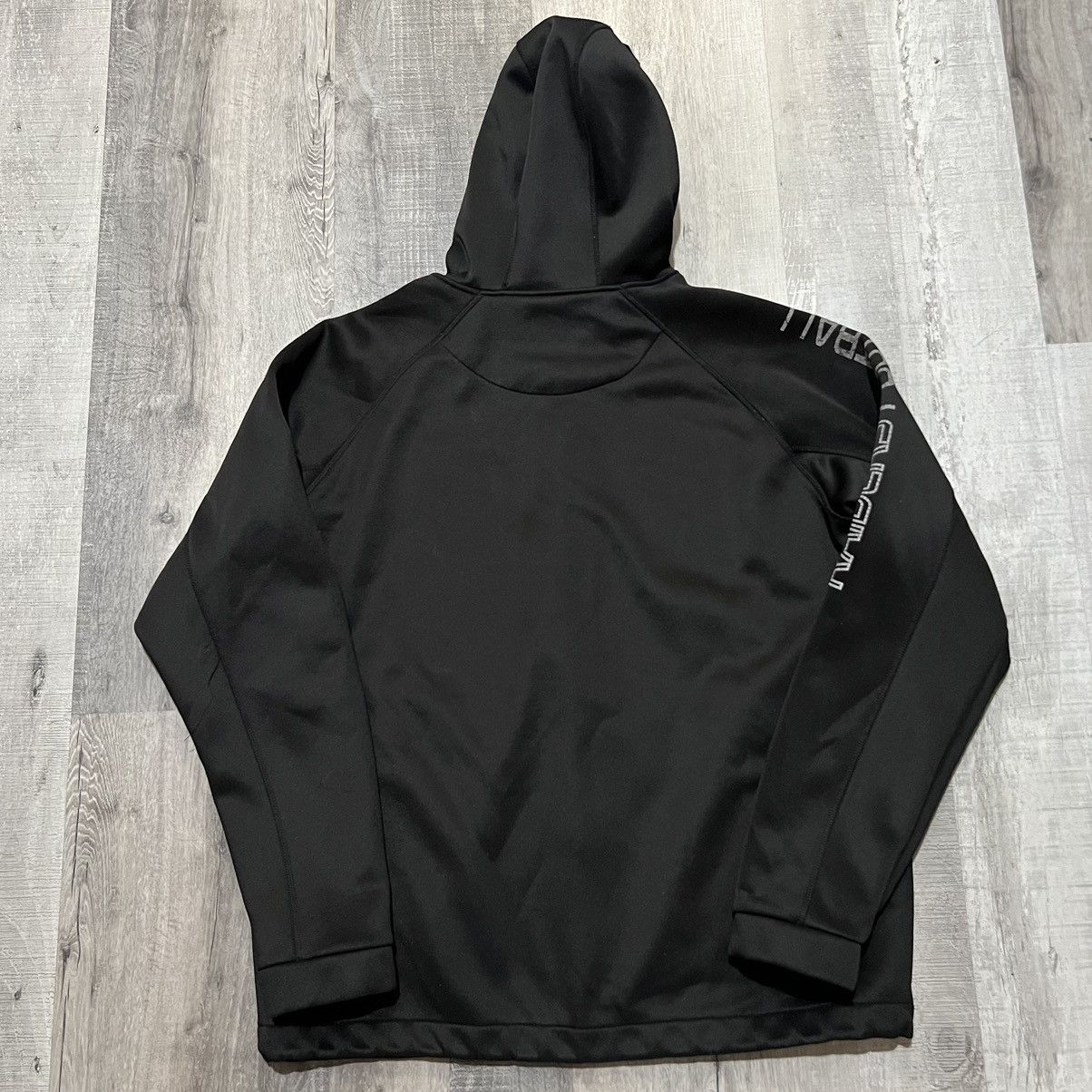 NFL NFL Raiders Black/Grey Full Zip Las Vegas Football Jacket Size US XL / EU 56 / 4 - 2 Thumbnail