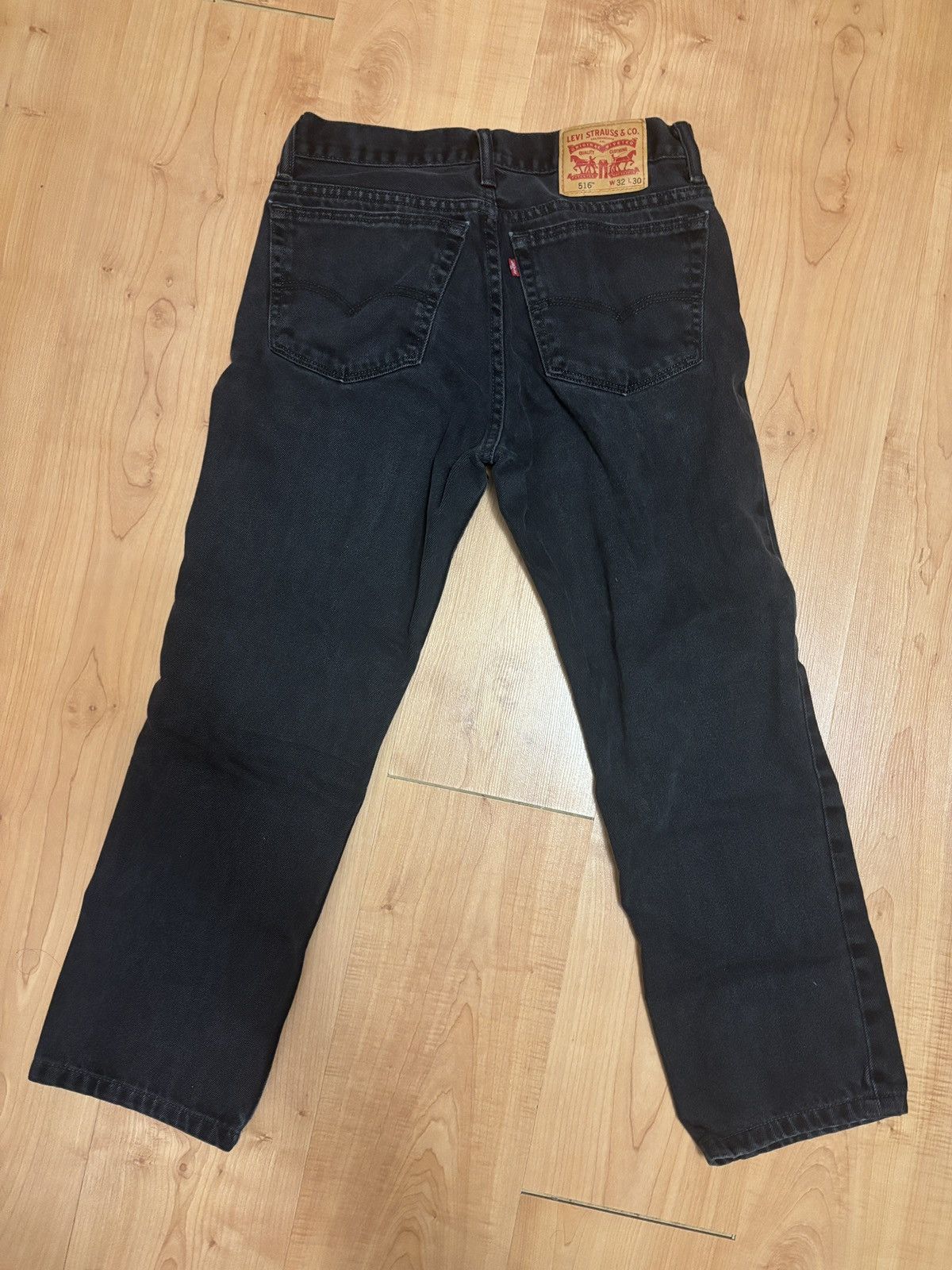 Levi's Levi’s 516 Black Jeans Size US 32 / EU 48 - 1 Thumbnail