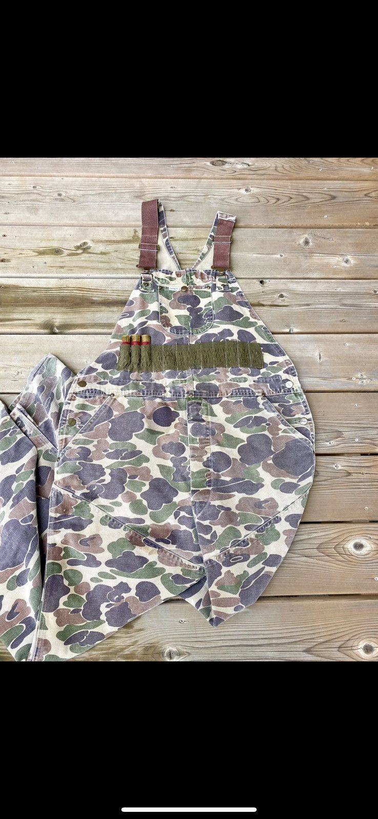 Camo × Carhartt × Vintage RARE Vintage 80s Carhartt Duck Camo 