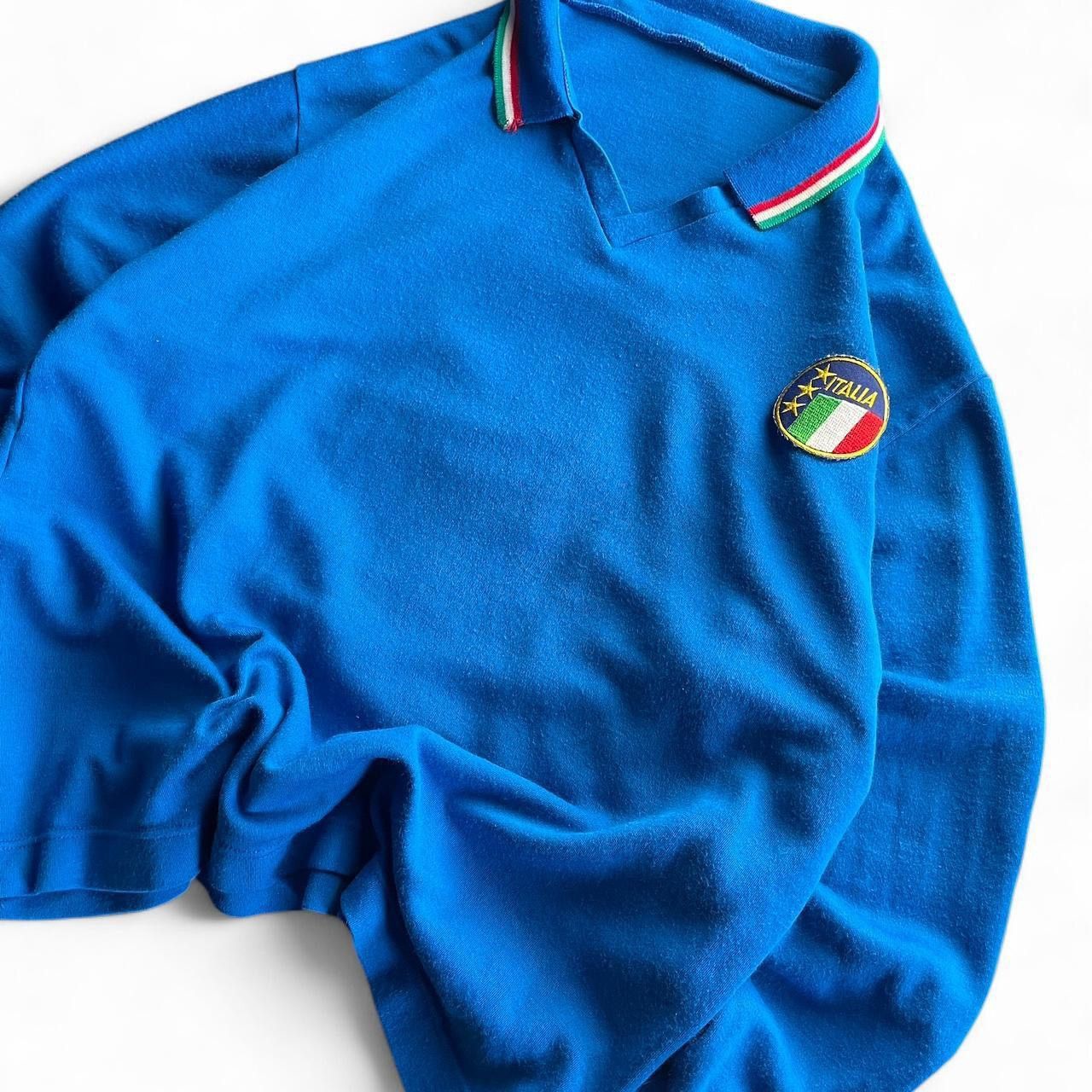 Diadora 🌹💫70/80s DIADORA ITALIA SOCCER JERSEY VINTAGE RETRO Size US M / EU 48-50 / 2 - 2 Thumbnail