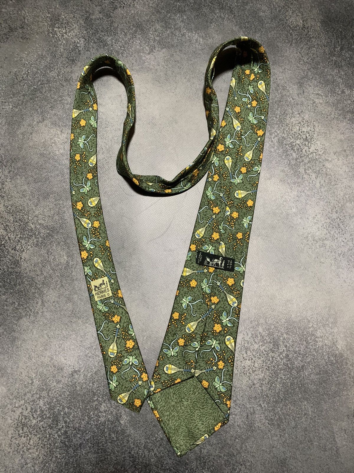 Hermes × Vintage Vintage Hermes luxury silk tie. Insanely beautiful thing Size ONE SIZE - 4 Thumbnail
