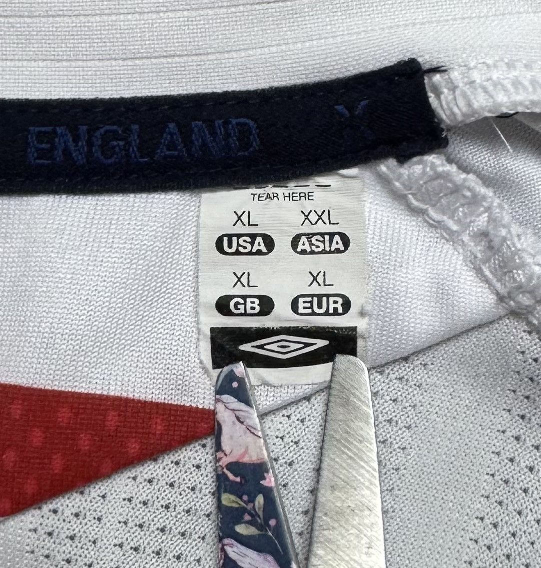 Umbro England 2007 2009 Home Football Shirt Soccer Jersey Umbro Size US XL / EU 56 / 4 - 14 Thumbnail