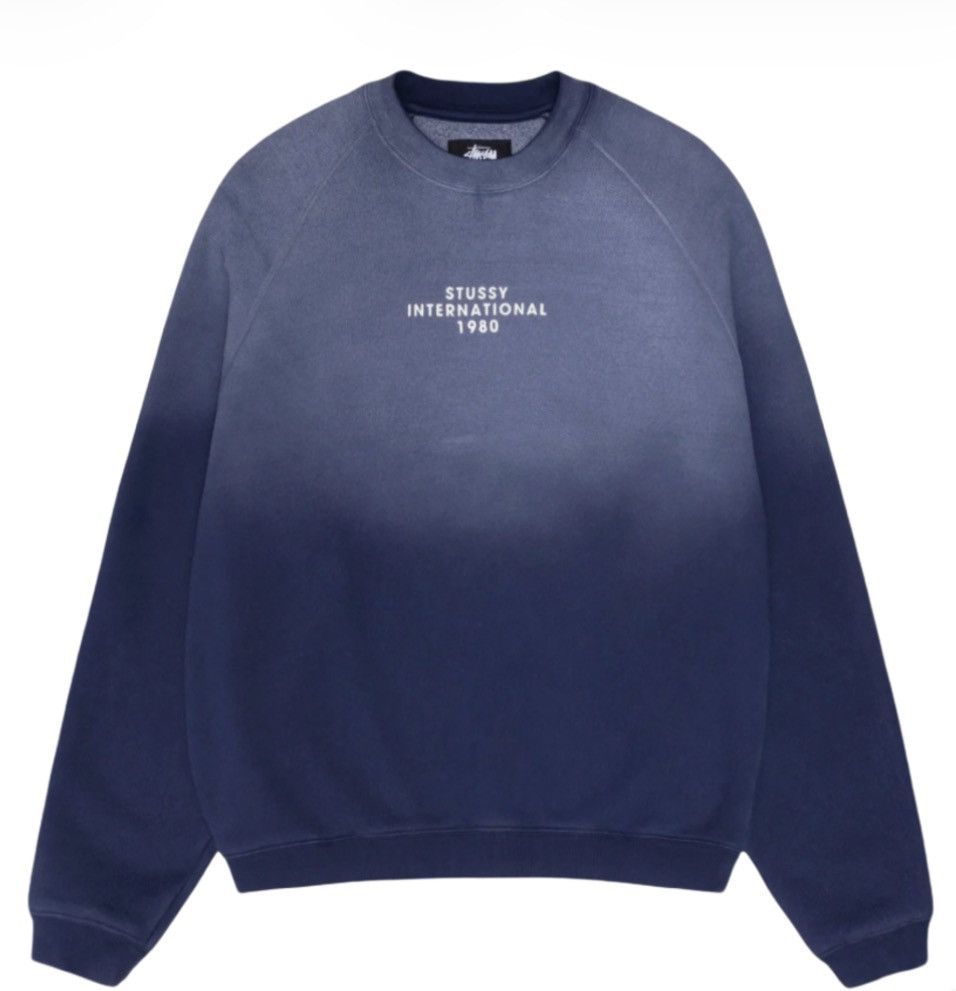 Stussy Stussy Raglan sleeve Crew Navy XL Size US XL / EU 56 / 4 - 1 Thumbnail