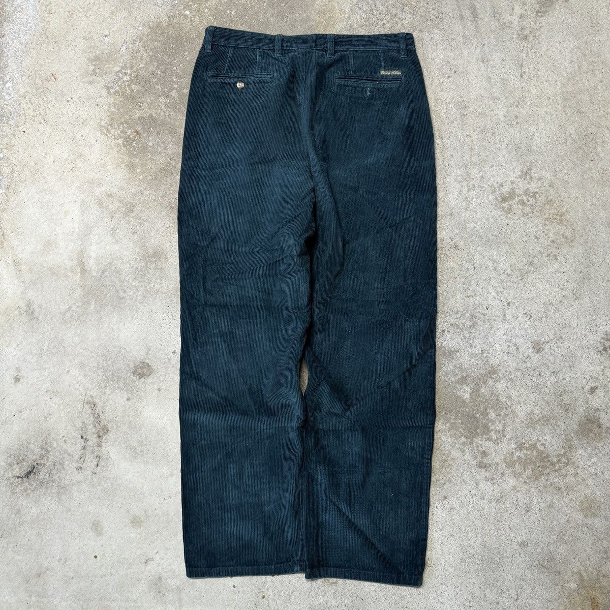 Vintage Tommy Hilfiger Corduroy Baggy Pants ERD Grunge Skater Size US 33 - 2 Thumbnail