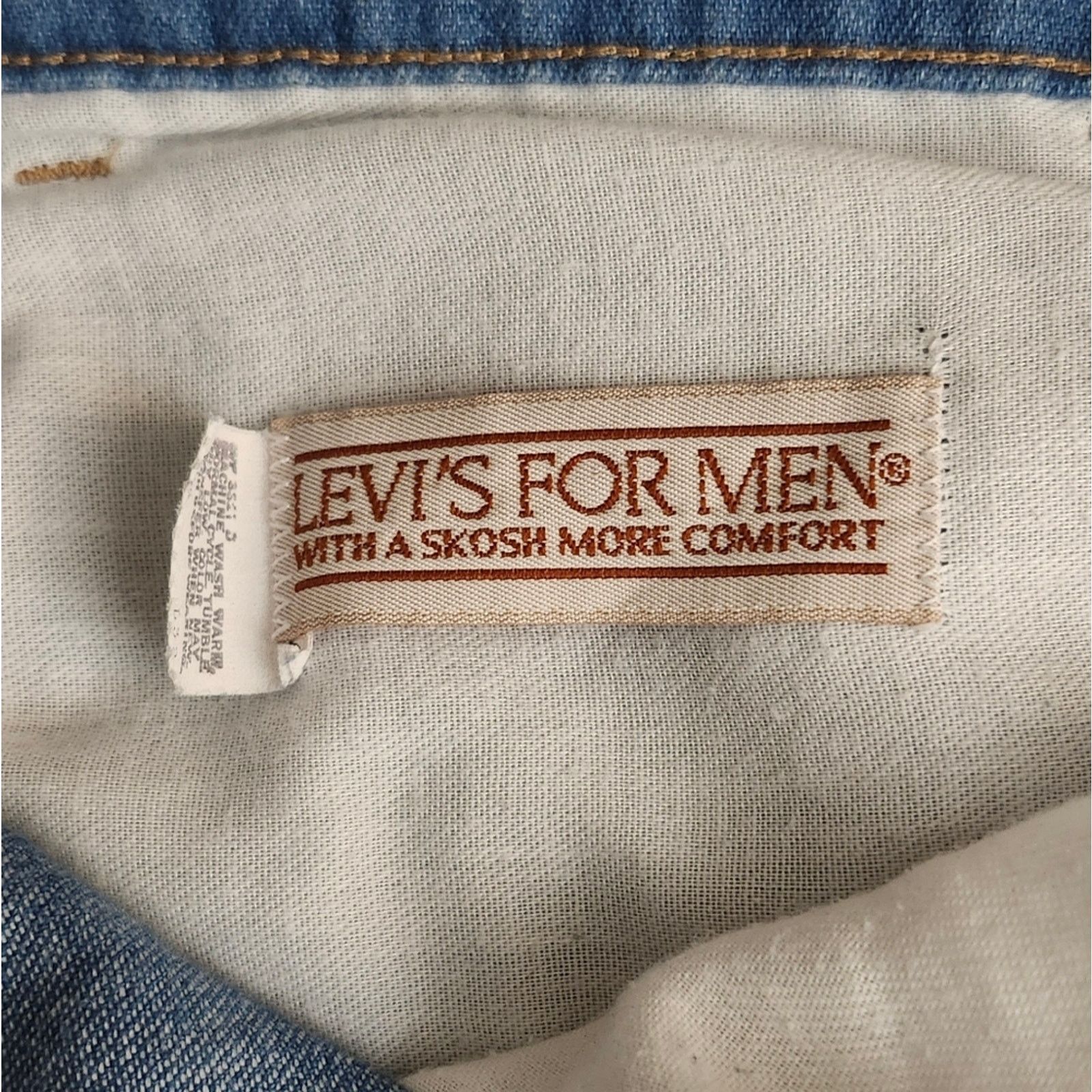 Levi's 80s Vintage Levi's 549 Orange Tab Denim Jeans, Size 36x32 Size US 36 / EU 52 - 7 Thumbnail