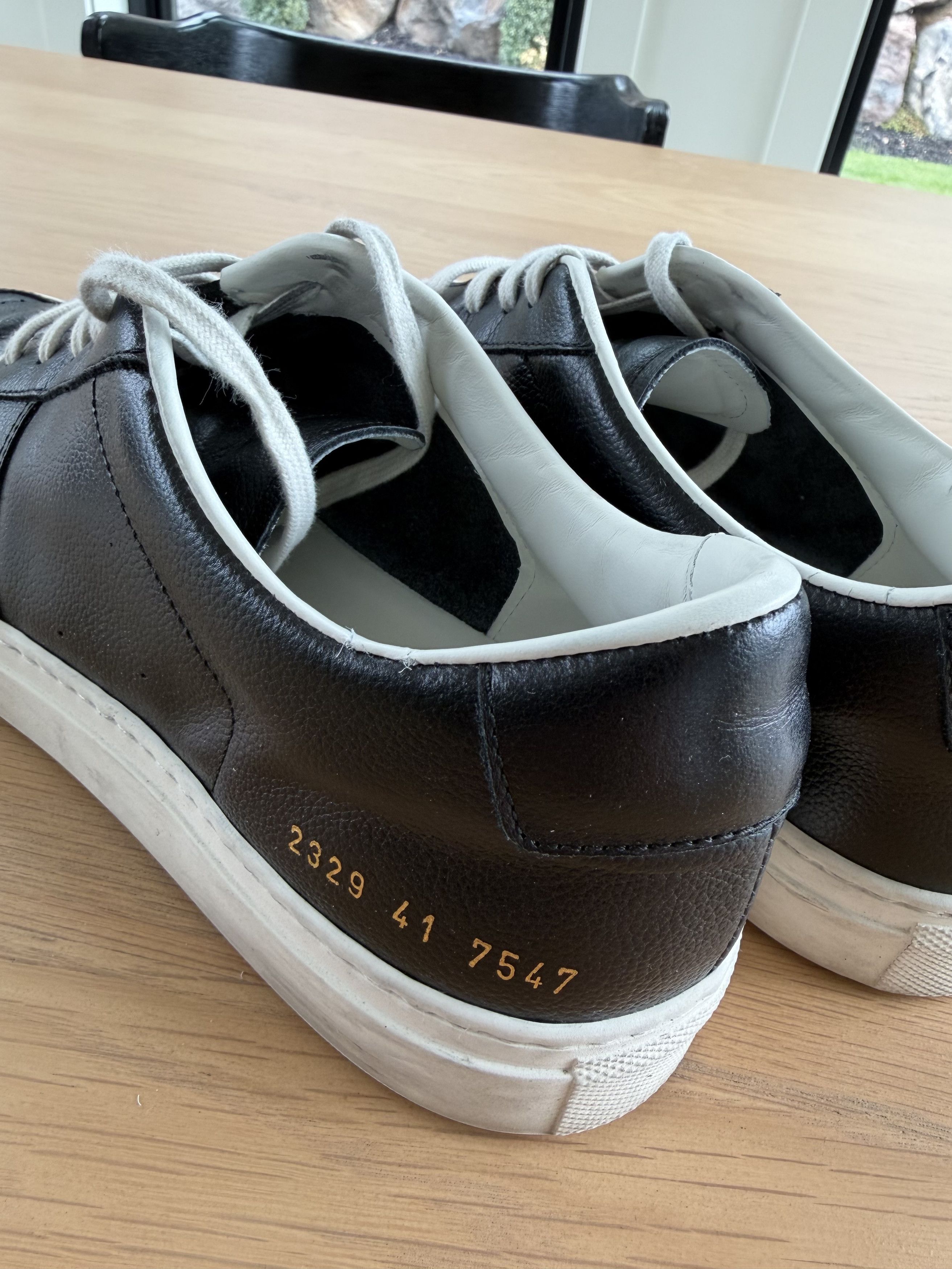 Common Projects Common Projects BBall Low – Black / White Sole – Size 41 Size US 8 / EU 41 - 6 Thumbnail