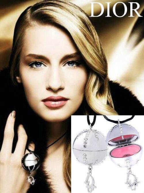 Dior 00s Vintage Christian Dior Ball Crystal Pendant Necklace Size ONE SIZE - 8 Thumbnail