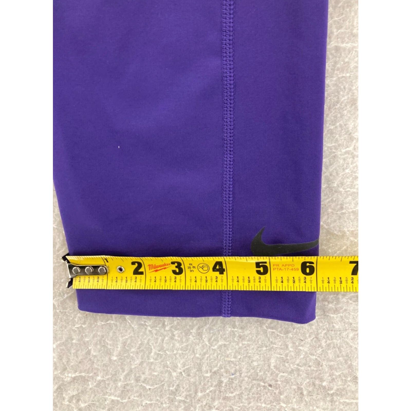 Nike Nike Pro Dri-Fit Compression Pants Womens Large Purple Size 36" / US 14 / IT 50 - 6 Thumbnail