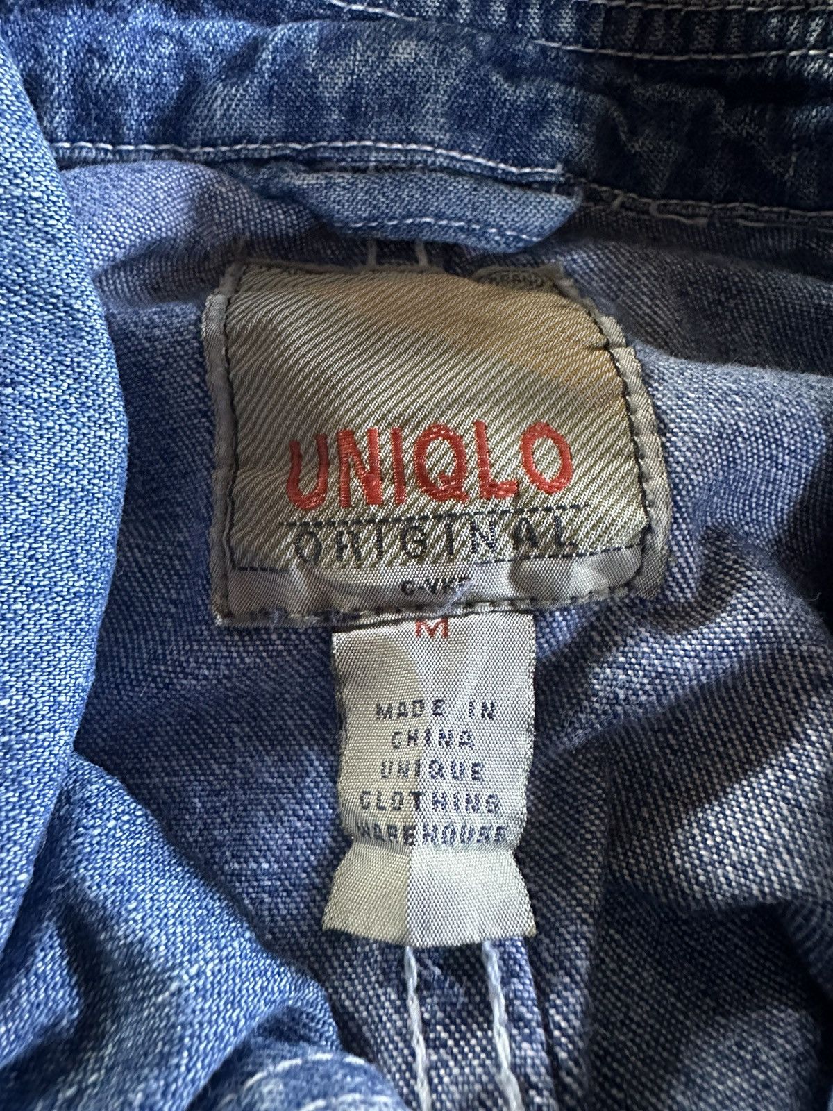 Uniqlo Uniqlo worker denim jacket Size US M / EU 48-50 / 2 - 9 Thumbnail