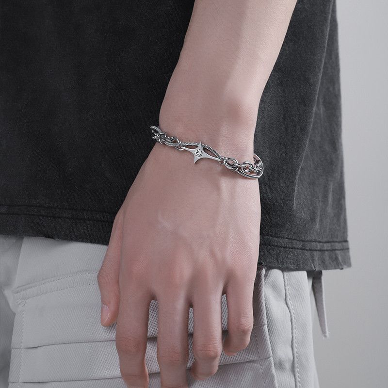 Jewelry Future Bracelet Y2K Punk Chain Gotch Bracelets Chains Size ONE SIZE - 3 Thumbnail