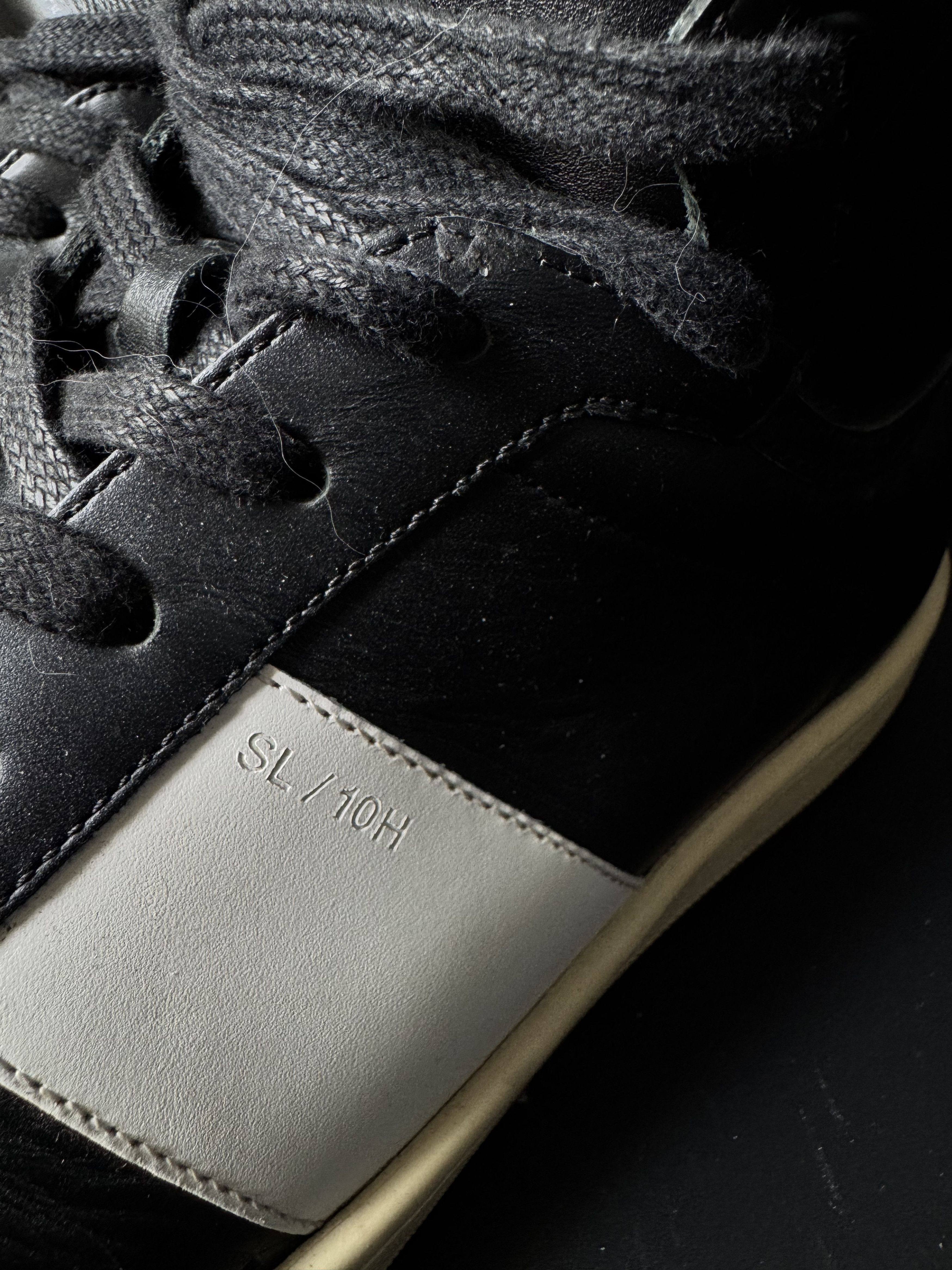 Saint Laurent SL/10H Court Classic black white High Top, view 4
