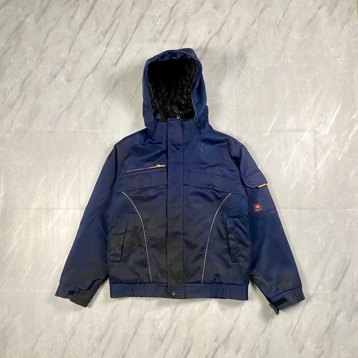 Japanese Brand Vintage Burtle Workwear Outdoor Distressed Jacket Size US M / EU 48-50 / 2 - 1 Thumbnail
