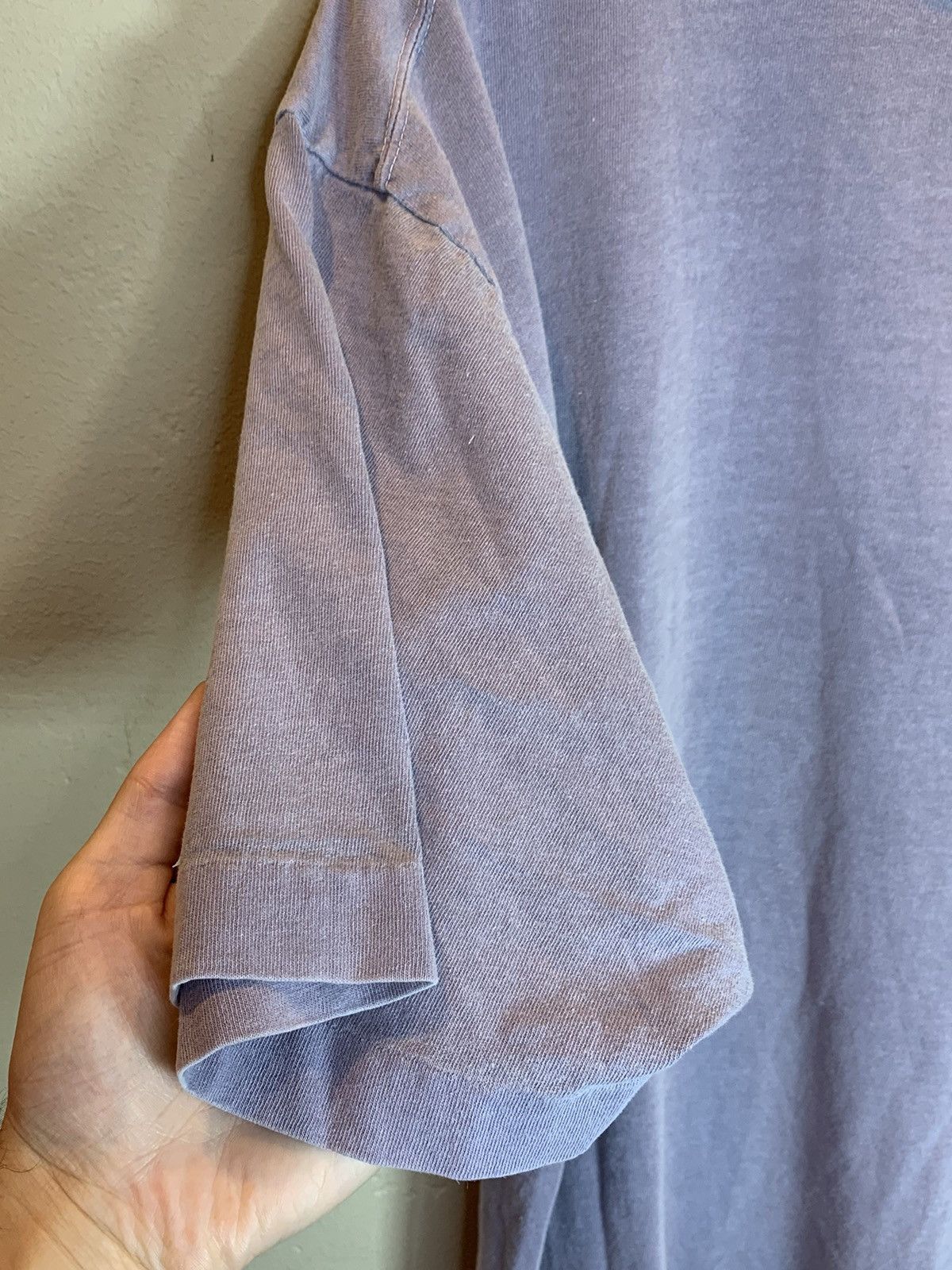 Vintage *RARE* Vintage INC Lilac Lavender Single Stitch Faded Shirt Size US L / EU 52-54 / 3 - 7 Thumbnail