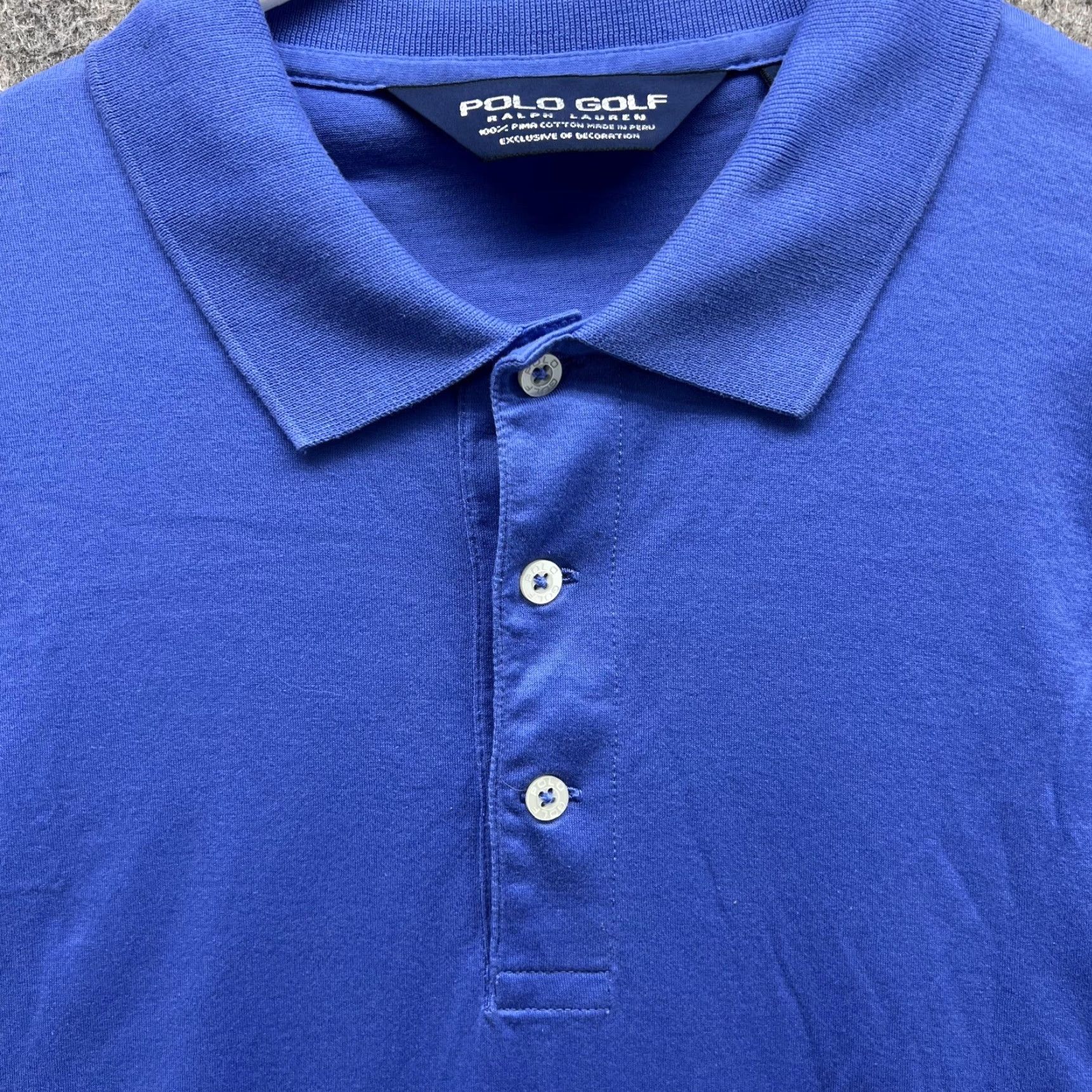 Ralph Lauren Ralph Lauren Golf Polo Shirt Men Medium Adult Blue Polyester Short Sleeve Regular Fit Size US M / EU 48-50 / 2 - 5 Thumbnail
