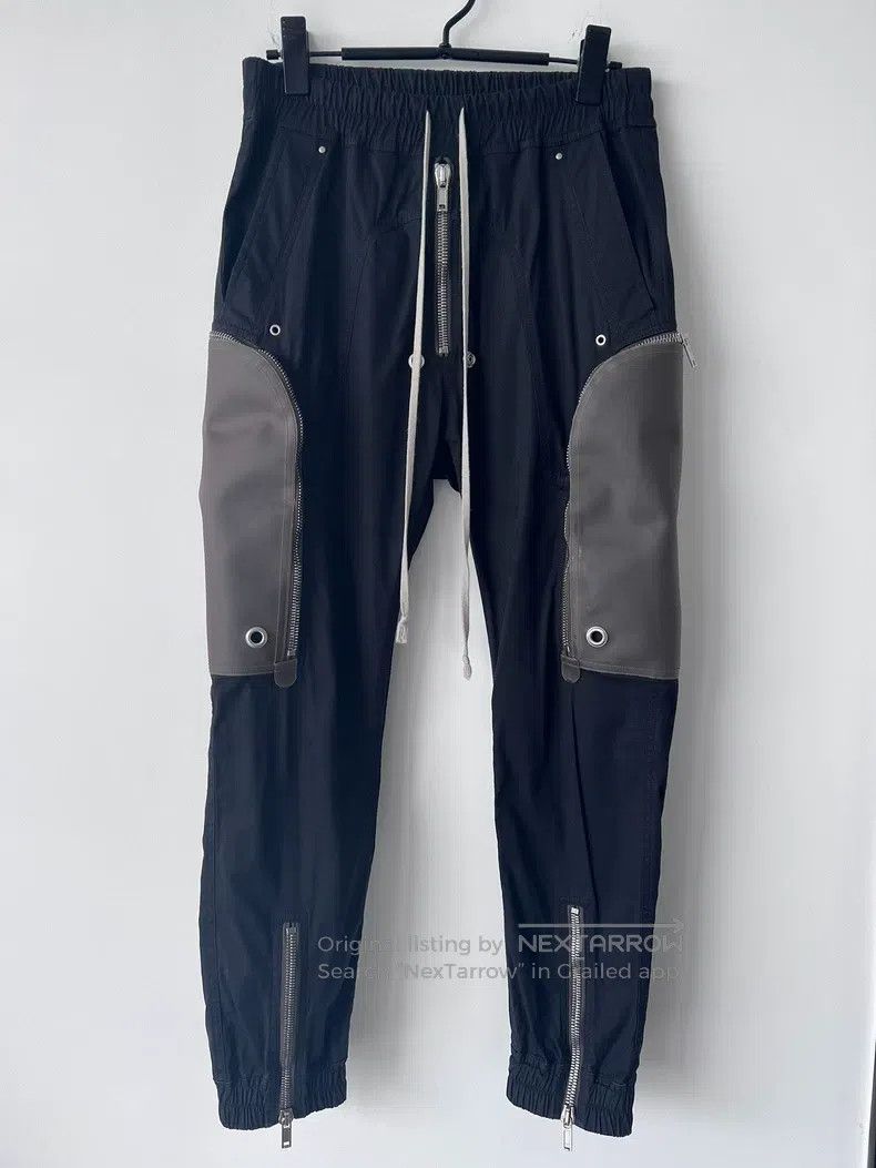 Rick Owens Rick Owens Patchwork leather trousers Size US 38 / EU 54 - 1 Thumbnail