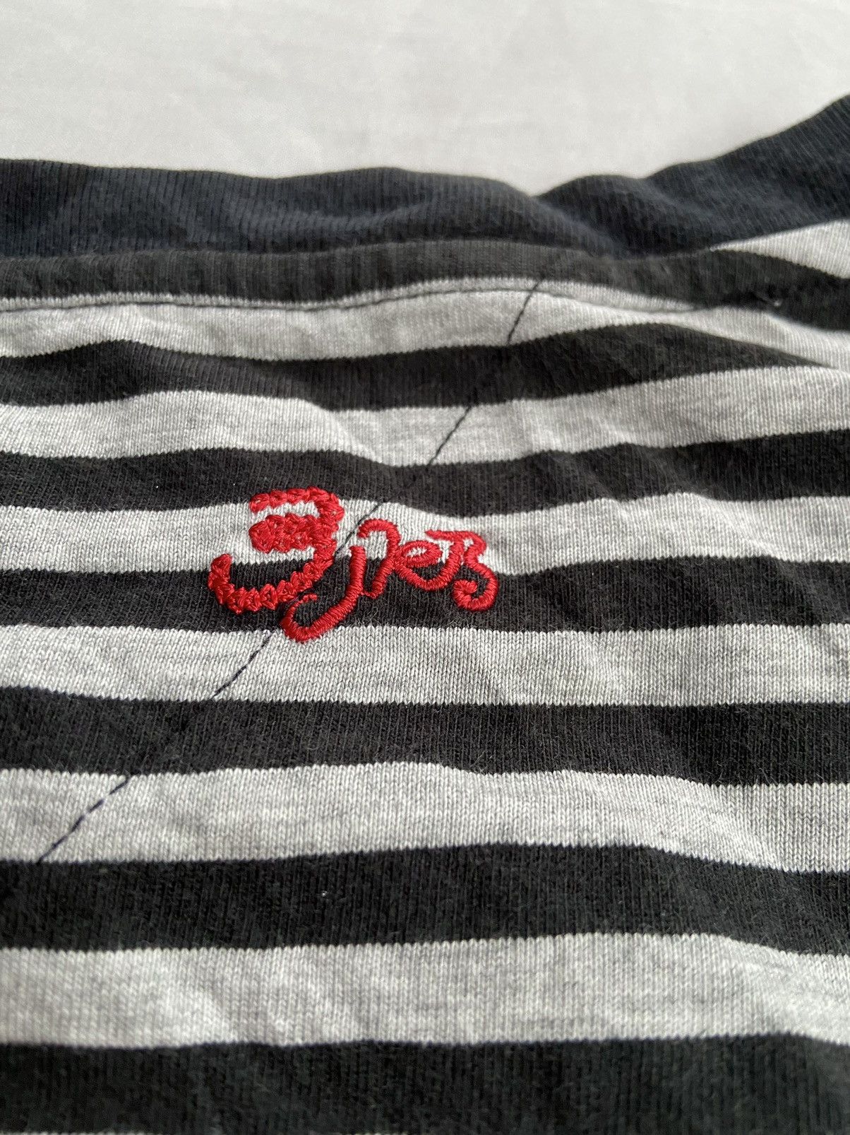 PPFM RUGGER BASIC HOUSE 3.J.R.6 STRIPED DOULE LAYER LONG SLEEVE Size US M / EU 48-50 / 2 - 19 Thumbnail