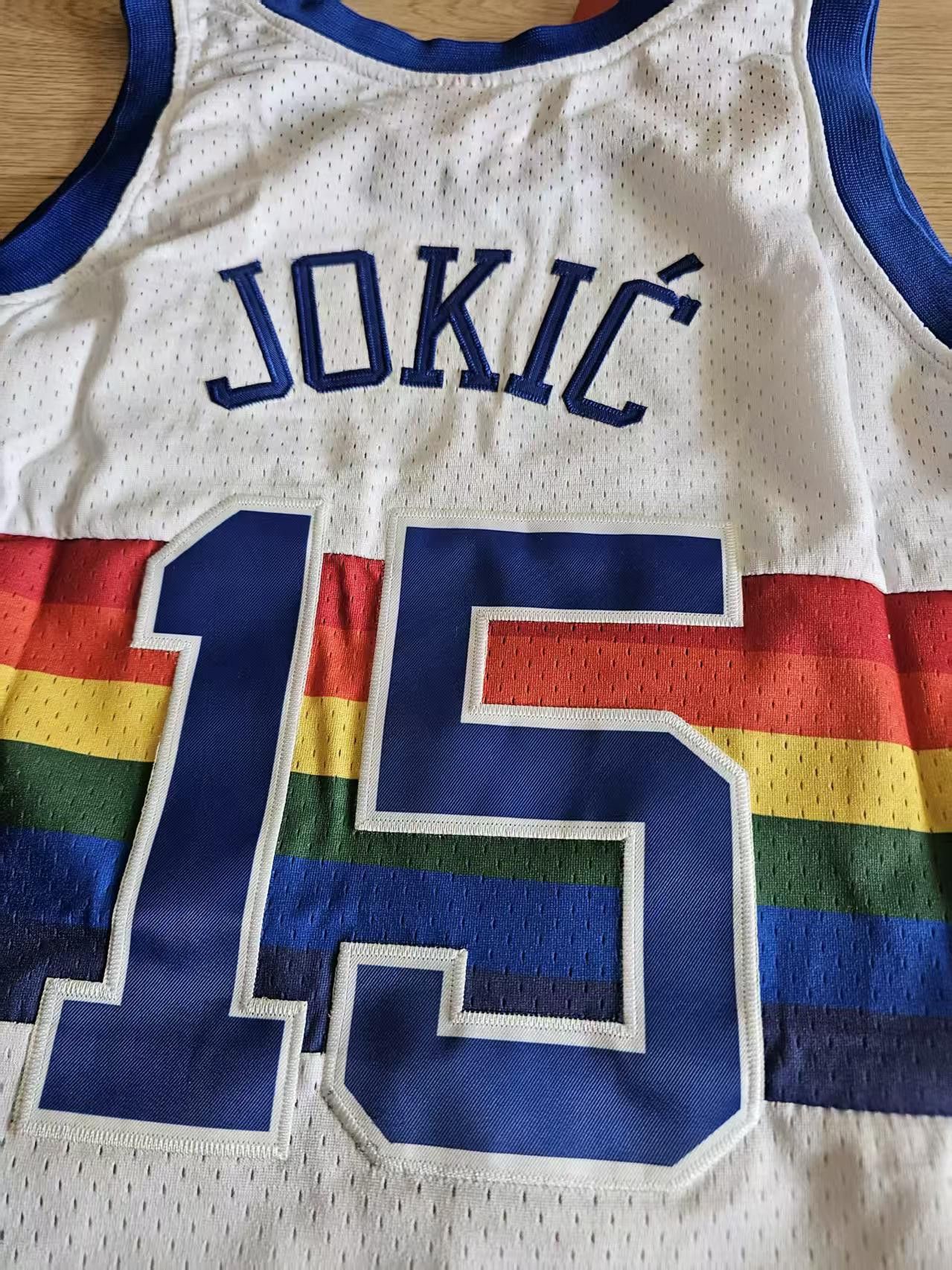 NBA Denver Nuggets #15 Nikola Jokić Jersey Size US XL / EU 56 / 4 - 4 Thumbnail
