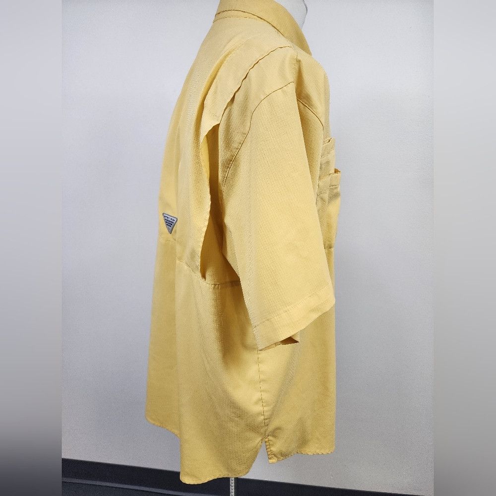 Columbia Columbia PFG Yellow Lightweight Fishing Performance Shirt Size US L / EU 52-54 / 3 - 4 Thumbnail