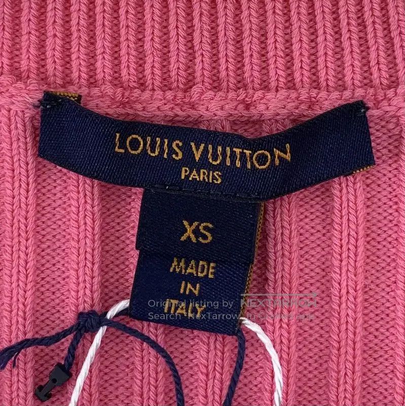 Louis Vuitton Louis Vuitton Pink Wool Women's Cardigan . Size XS / US 0-2 / IT 36-38 - 6 Thumbnail