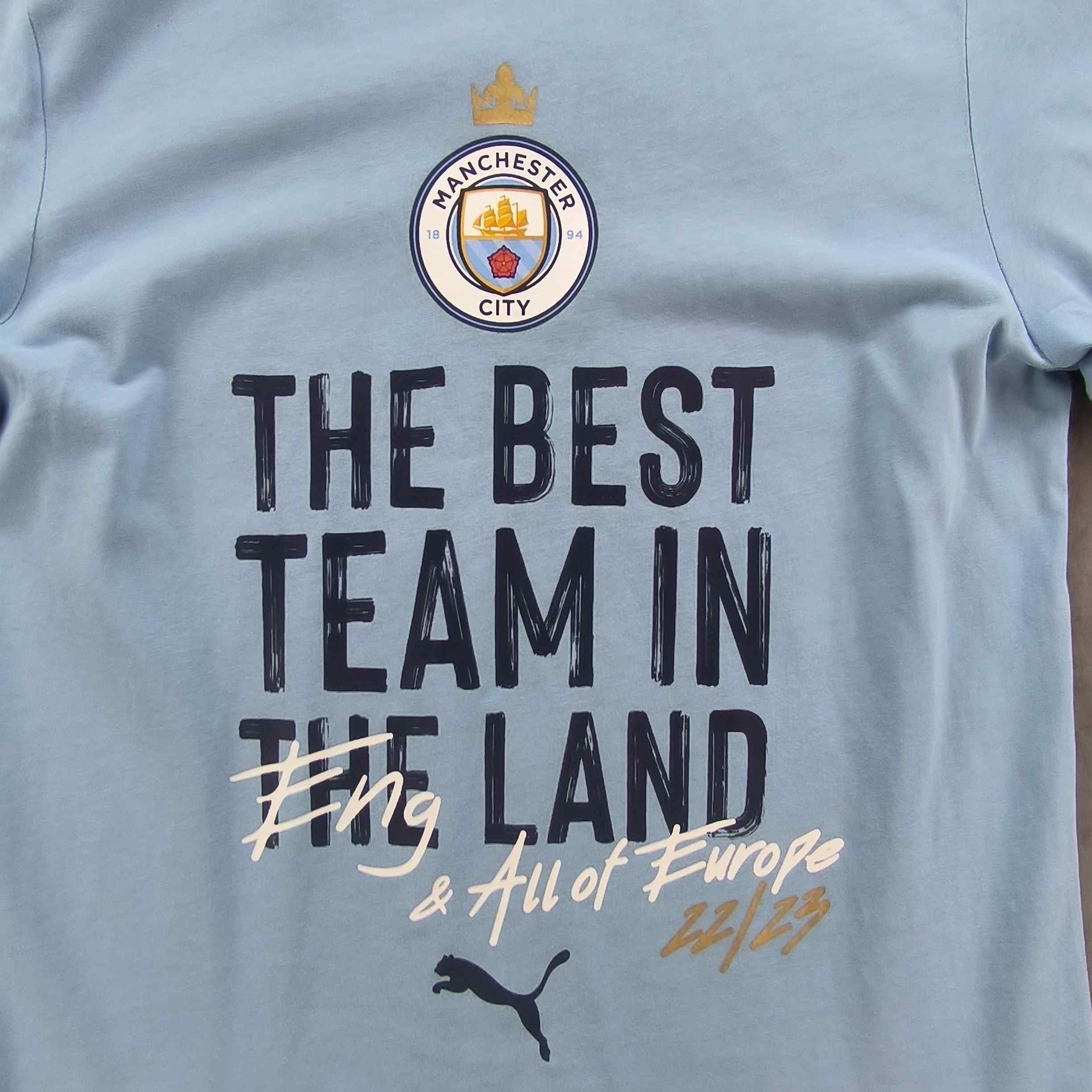 Puma Manchester City 2022-23 Puma football tee shirt size S Size US S / EU 44-46 / 1 - 3 Thumbnail