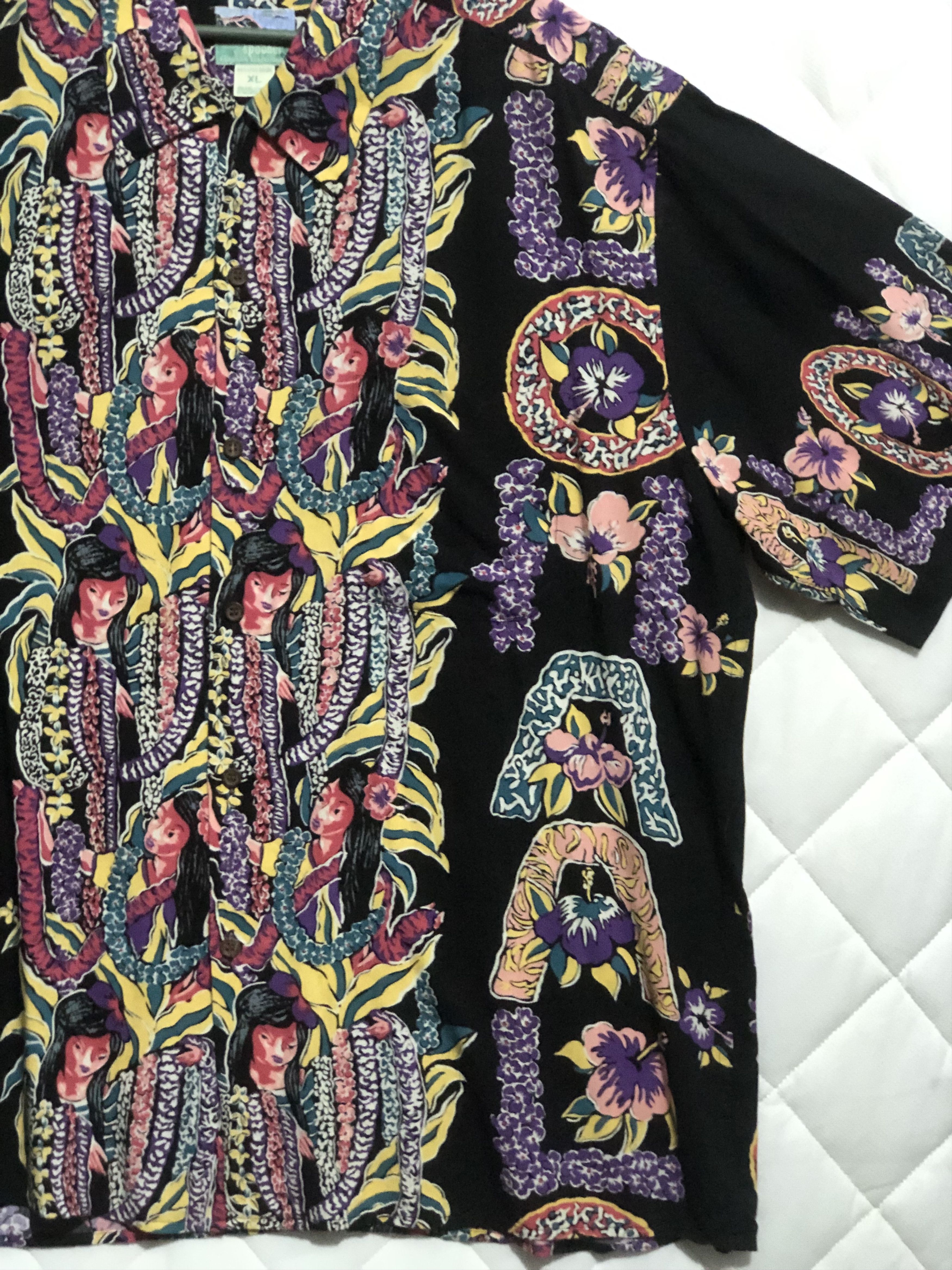 Reyn Spooner Vintage 80s reyn spooner rayon Hawaiian shirt Size US XL / EU 56 / 4 - 3 Thumbnail