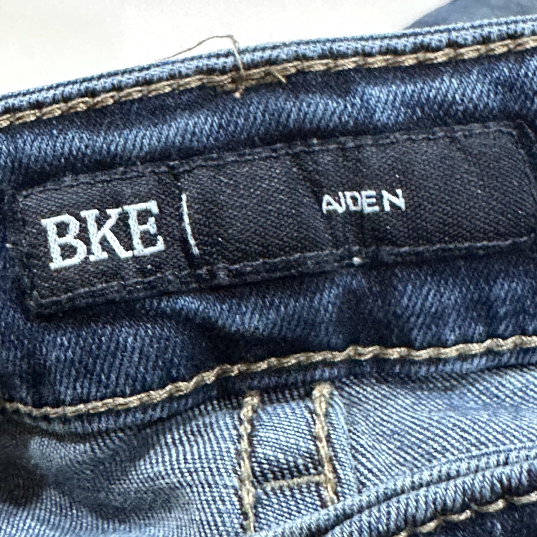 BKE BKE Jeans Mens 28x30 Blue Aiden Boot Regular Denim Stretch Medium Wash Size US 28 / EU 44 - 2 Thumbnail