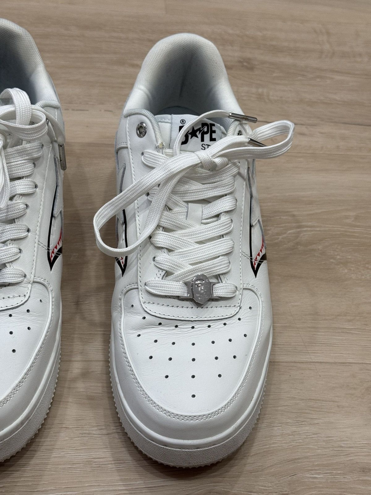Bape Bapesta MA 2 Shark Sneakers Size US 13 / EU 46 - 14 Thumbnail