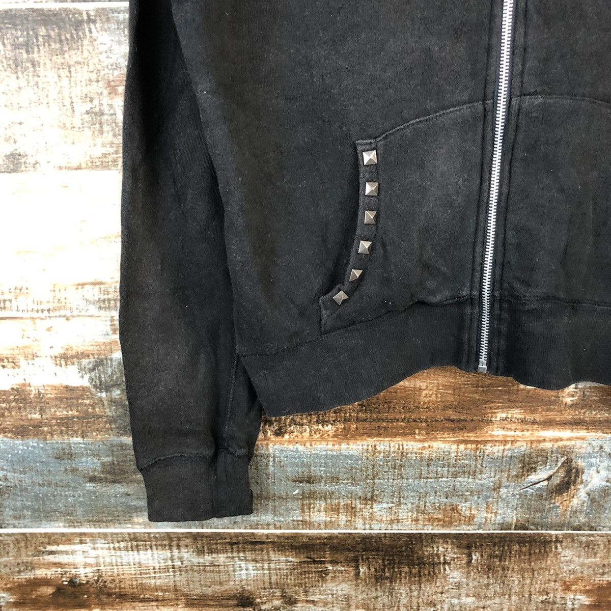 Japanese Brand Cutie Beauty spike Black sweater Hoodie #A2464 Size US M / EU 48-50 / 2 - 7 Thumbnail