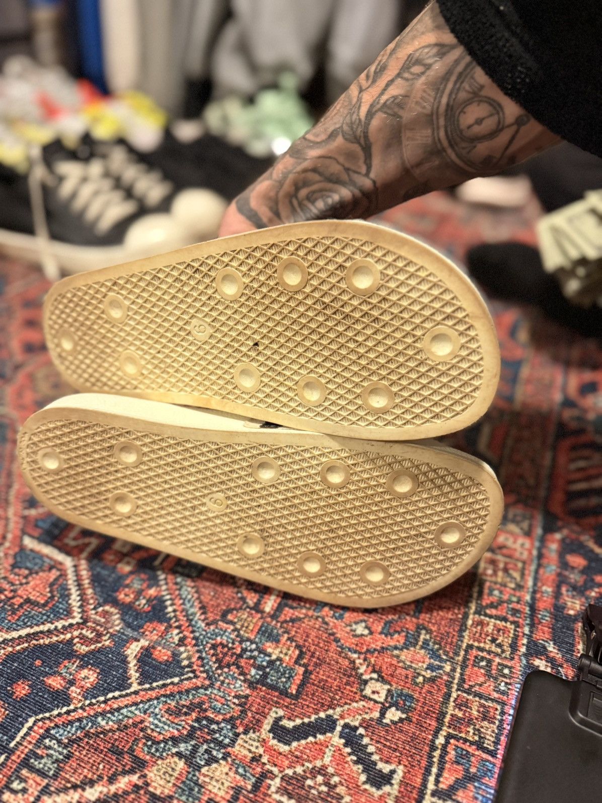 Fear of God Fear of God Adidas sandals Size US 9 / EU 42 - 4 Thumbnail