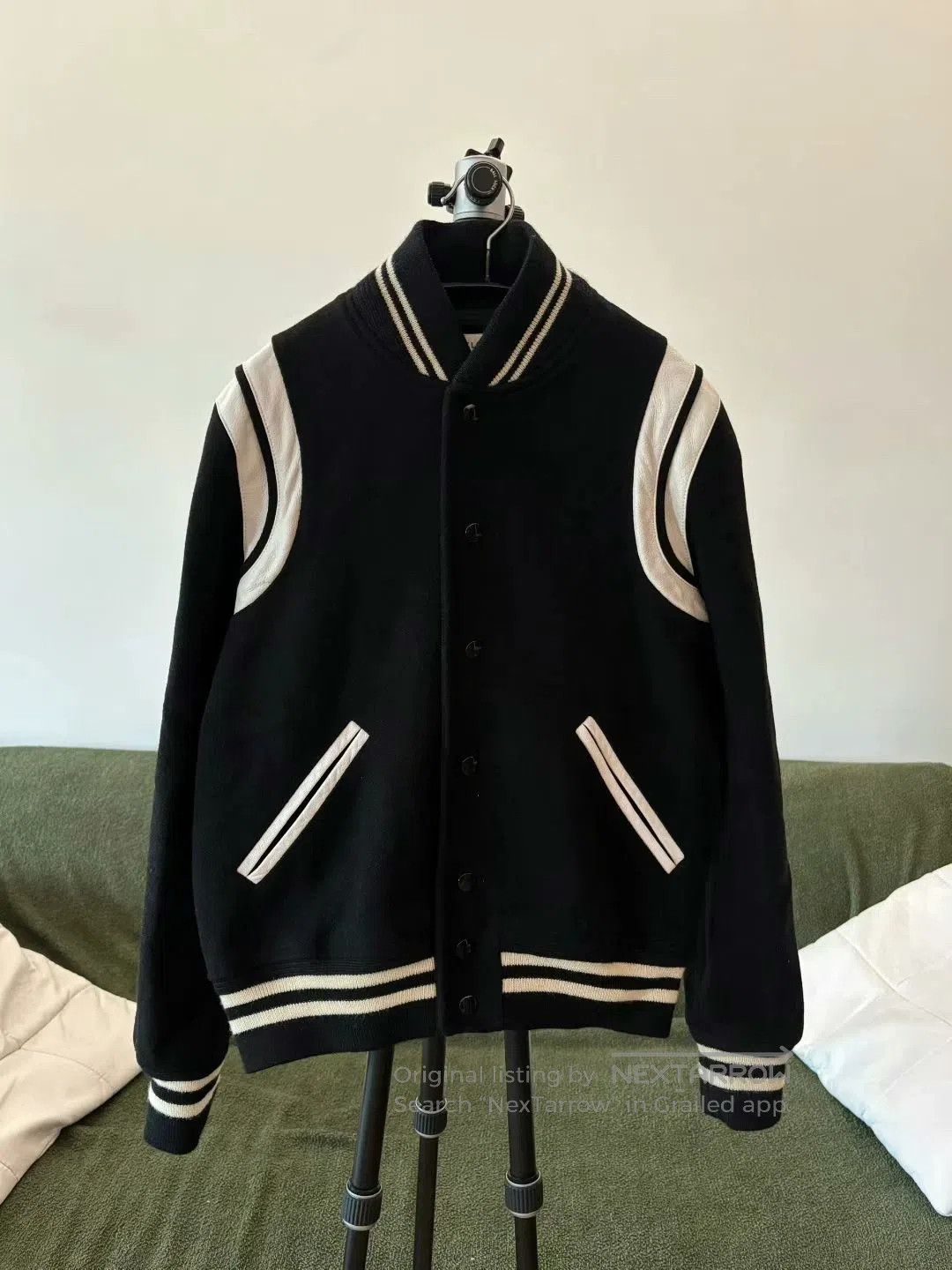 Saint Laurent Paris new slp saint laurent baseball jacket 36. Size US S / EU 44-46 / 1 - 1 Thumbnail