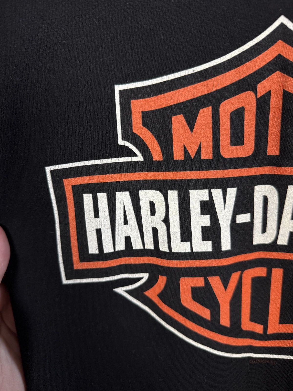 Harley Davidson Harley Davidson Motorcycles Tee Motown Detroit Made in USA M Size US M / EU 48-50 / 2 - 9 Thumbnail