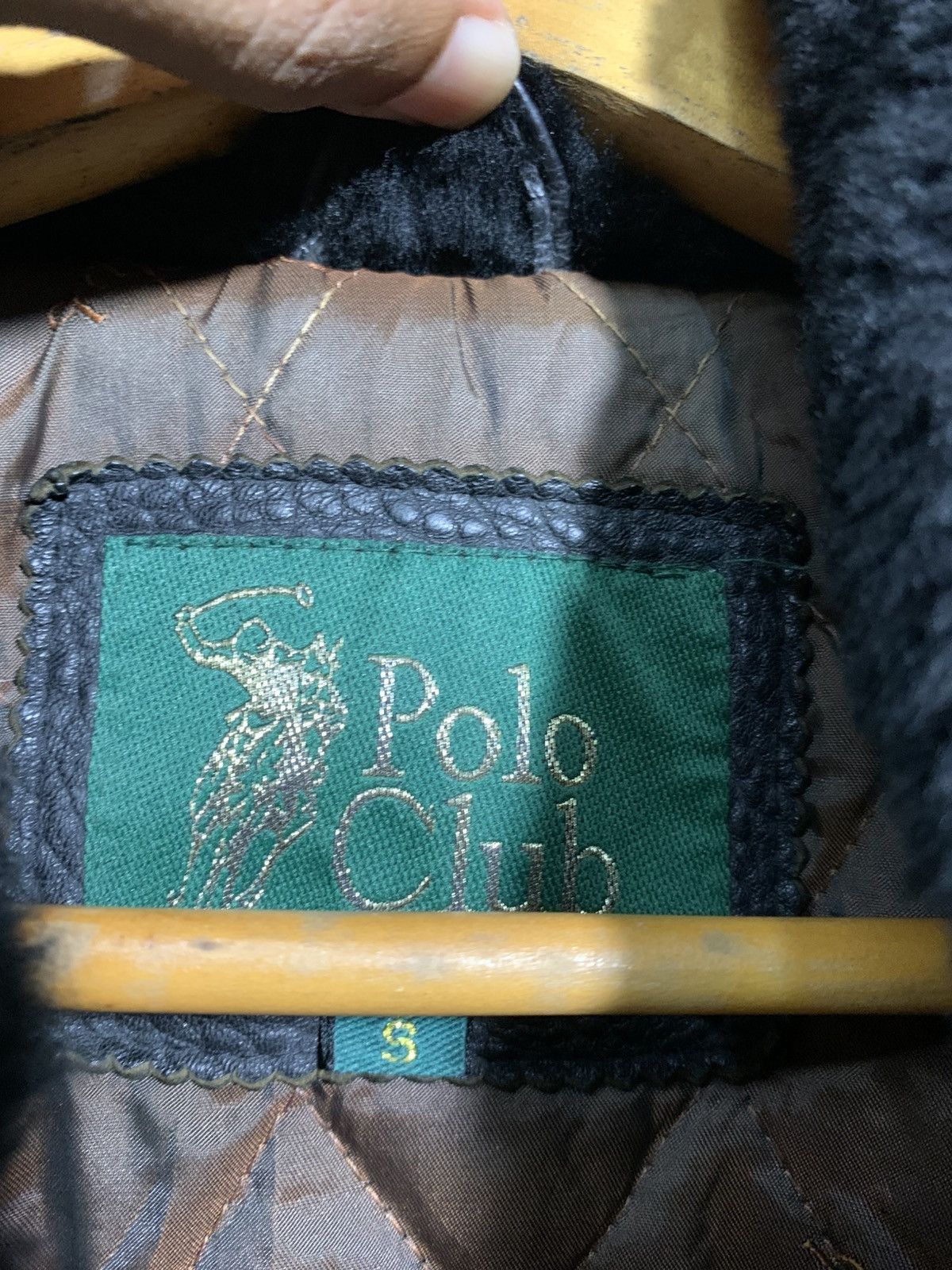 Beverly Hills Polo Club 🔥POLO CLUB LEATHER JACKETS SHERPA Size US S / EU 44-46 / 1 - 7 Thumbnail