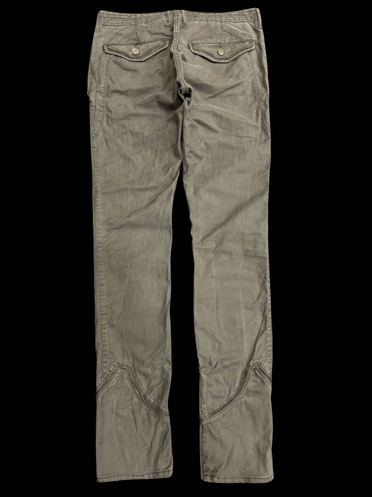 Japanese Brand 💥Biker Pant💥Archival GOA Biker Pant F497 Size US 31 - 2 Thumbnail