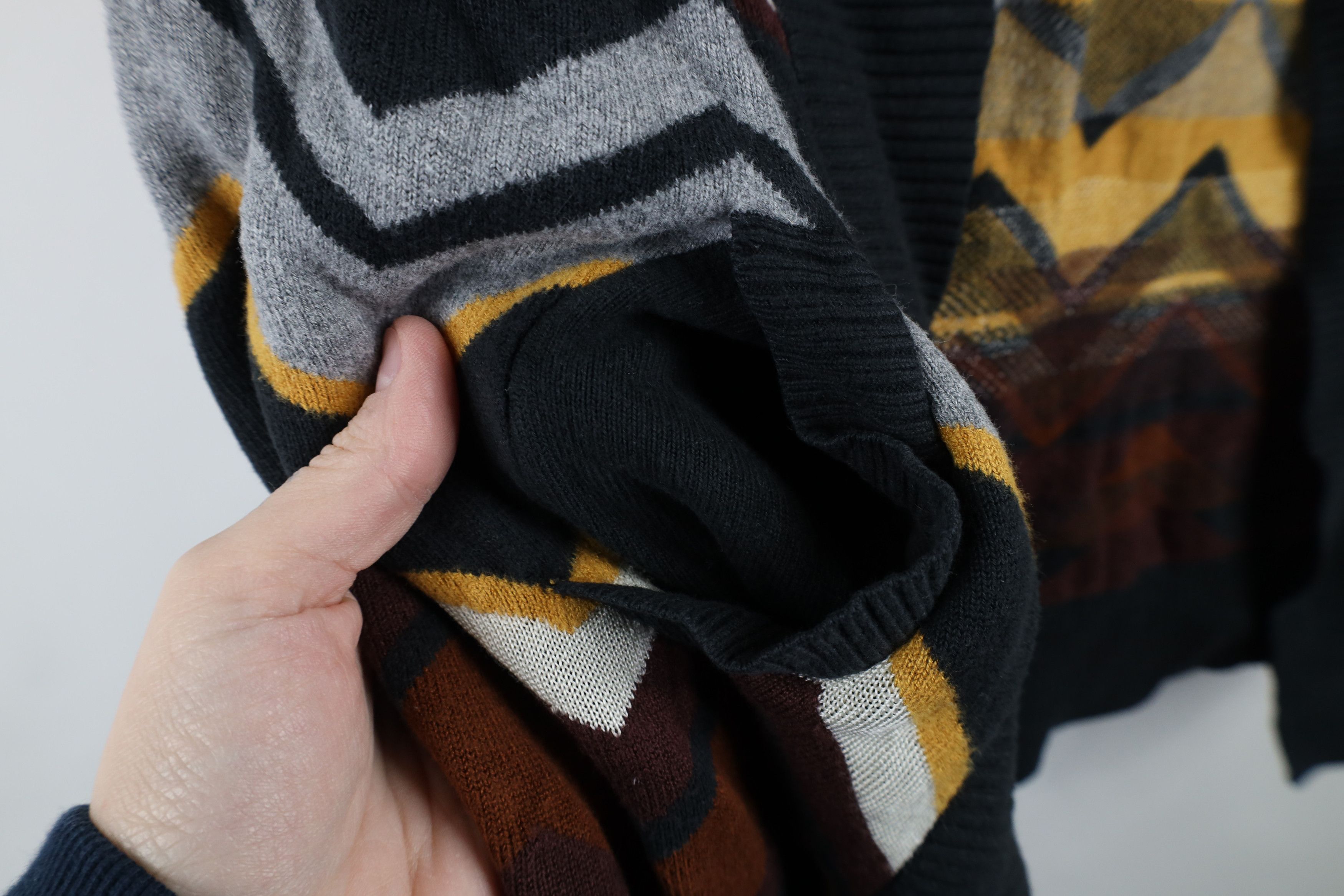 Missoni × Vintage Missoni For Target Zig Zag Knit Open Front Cardigan Sweater Size S / US 4 / IT 40 - 5 Thumbnail