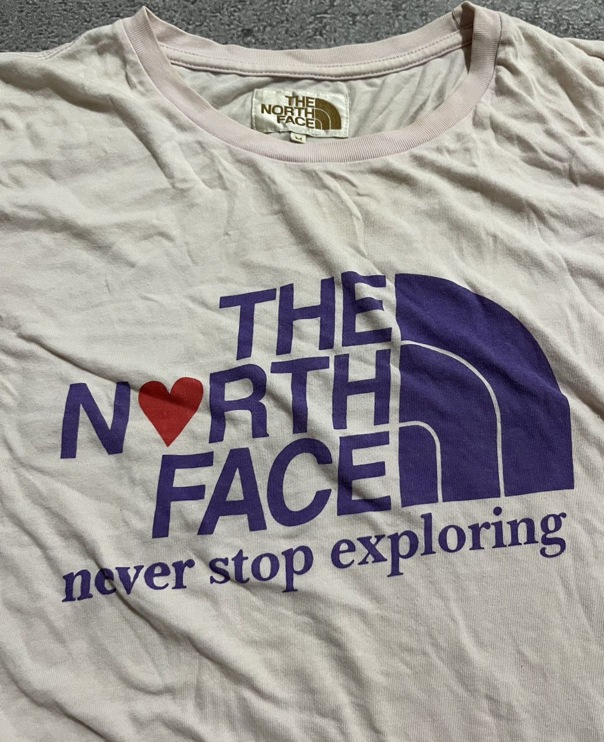 The North Face Vintage The Nort Face Never stop Exploring t-shirt Size US M / EU 48-50 / 2 - 2 Thumbnail