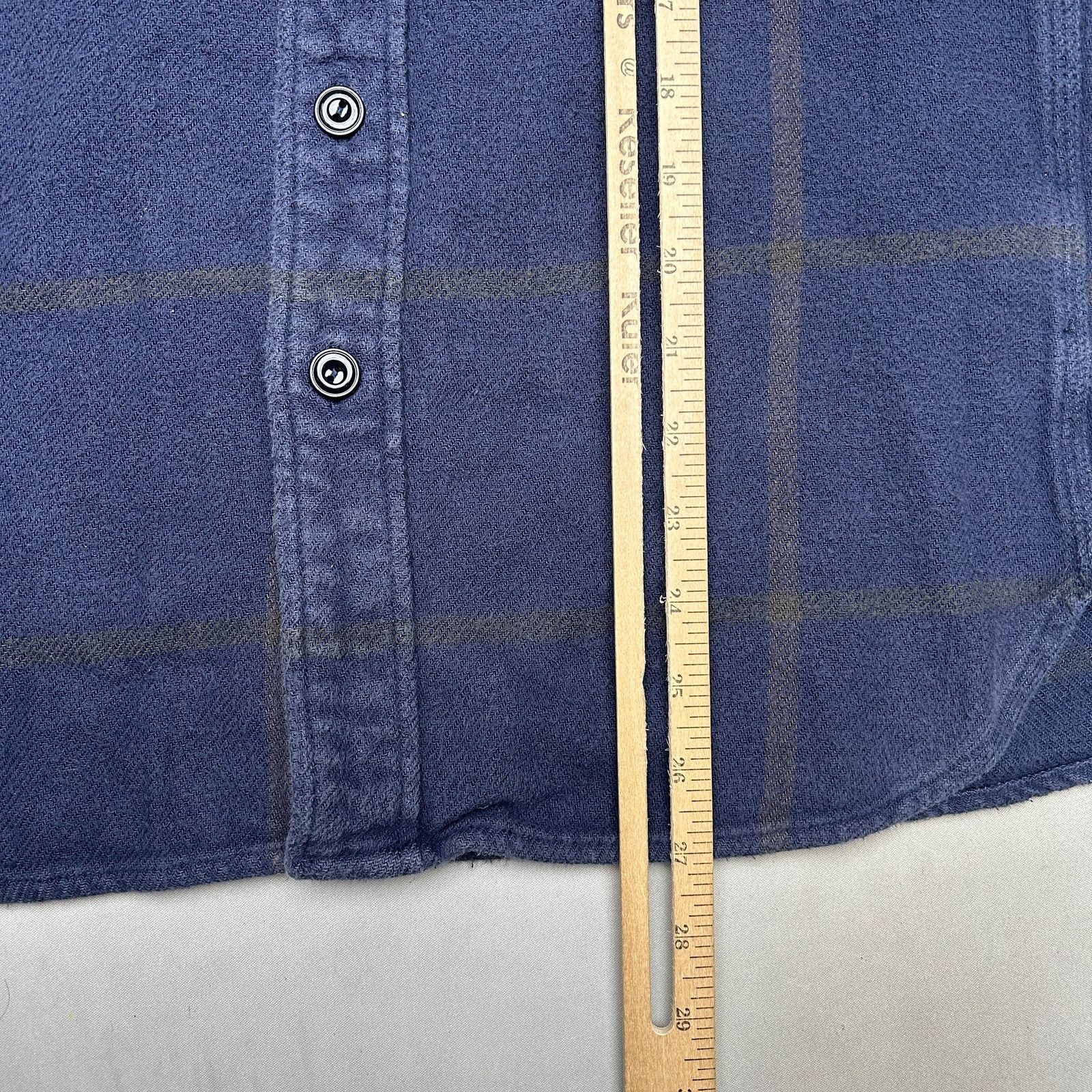 Wallace & Barnes Wallace & Barnes J.Crew Windowpane Flannel Shirt Men's Small Size US S / EU 44-46 / 1 - 6 Thumbnail