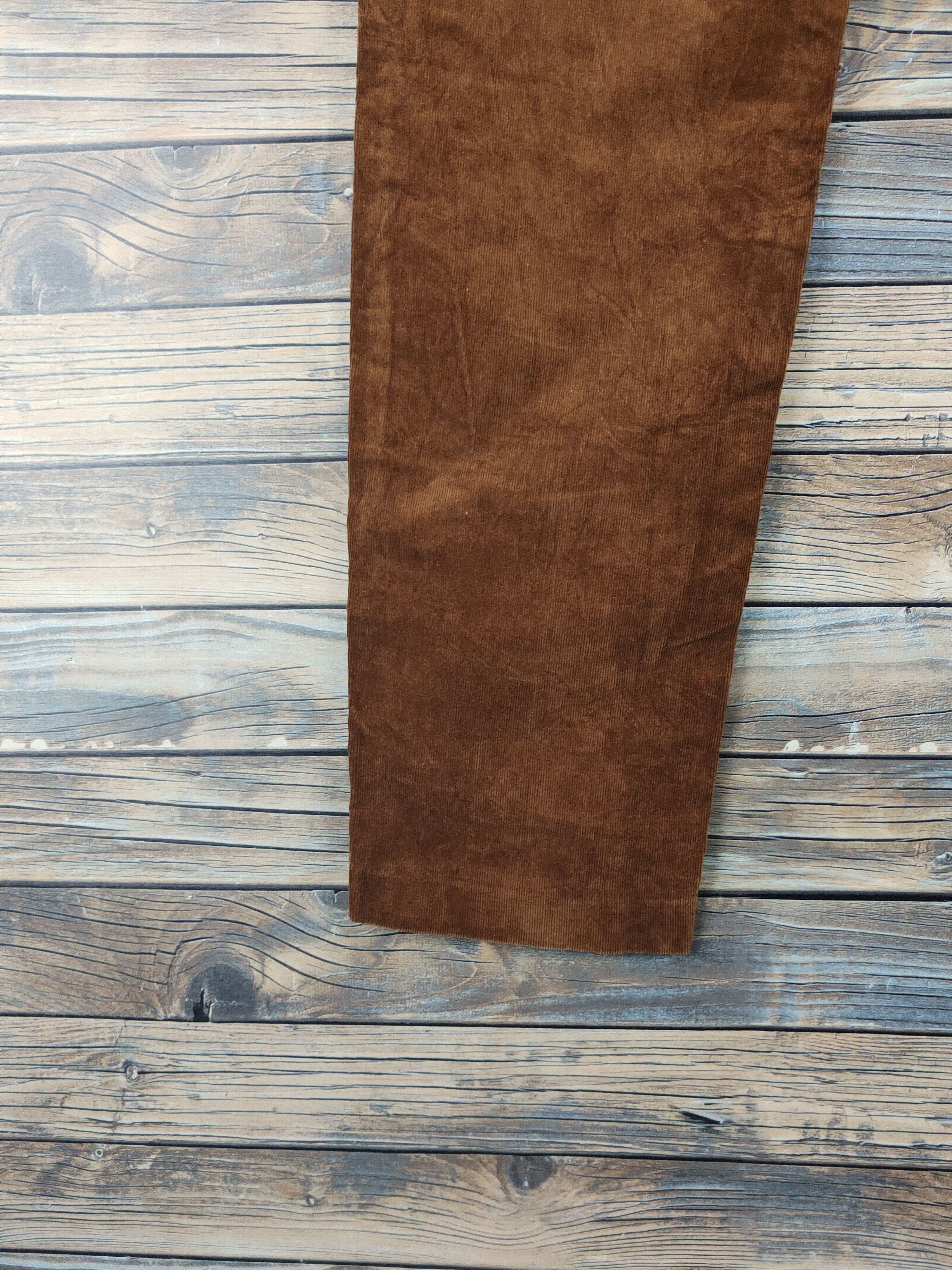 GU DL Gu Brown Multipocket Corduroy Pants #46-275T Size US 35 - 9 Thumbnail
