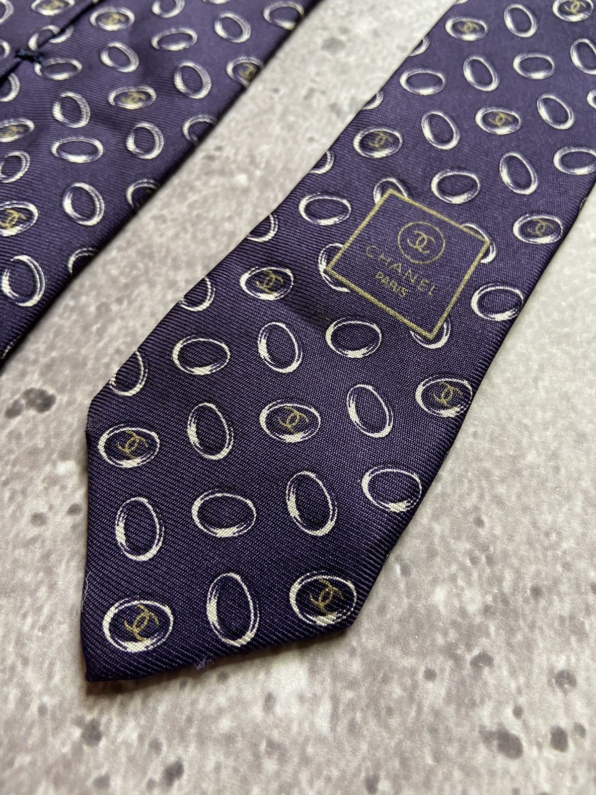Chanel Chanel Ring Monogram Logo Tie Size ONE SIZE - 4 Thumbnail