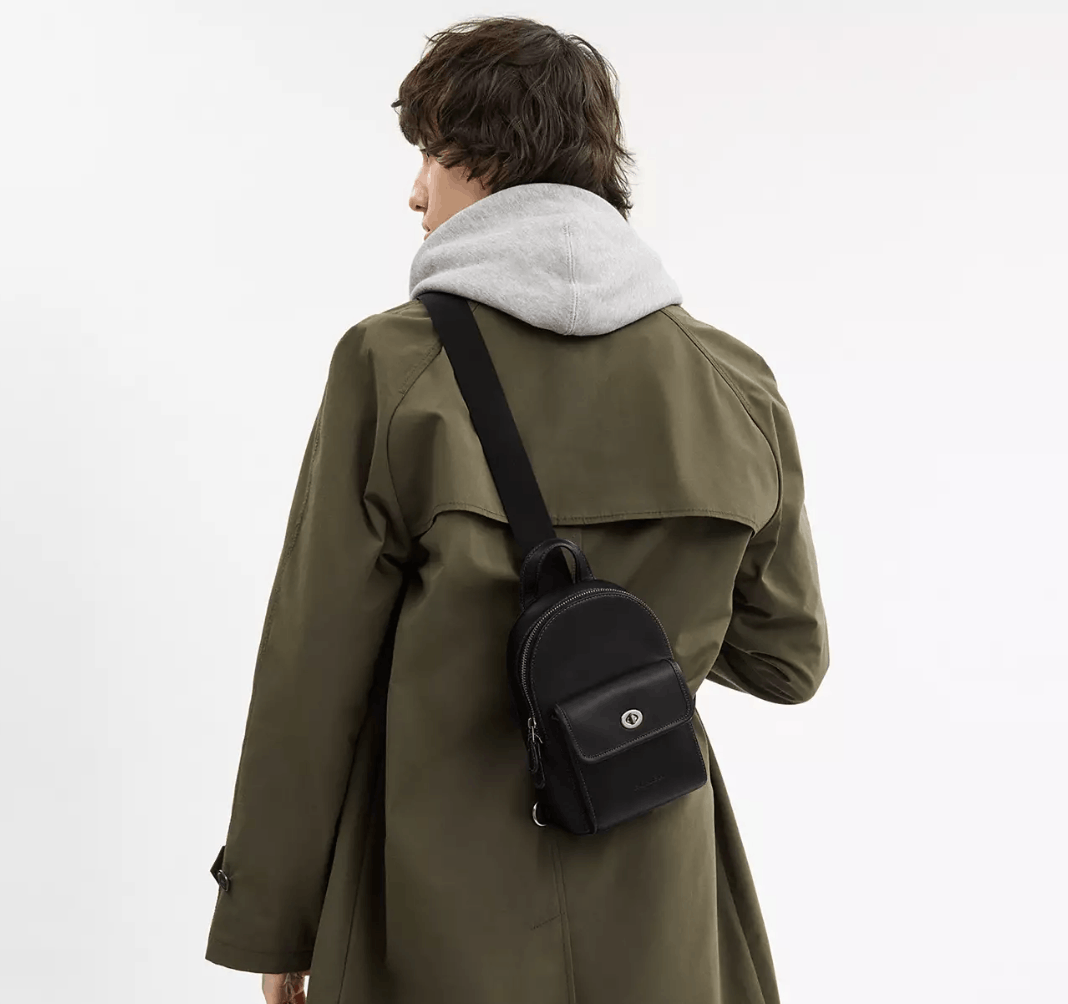 Coach Small Turnlock Sling Pack CAJ28 Size ONE SIZE - 5 Thumbnail