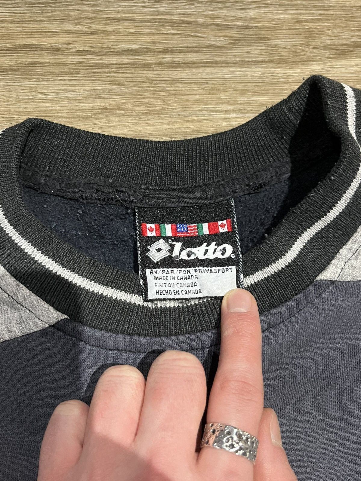 Lotto Sport × Vintage Lotto crewneck Size US L / EU 52-54 / 3 - 4 Thumbnail