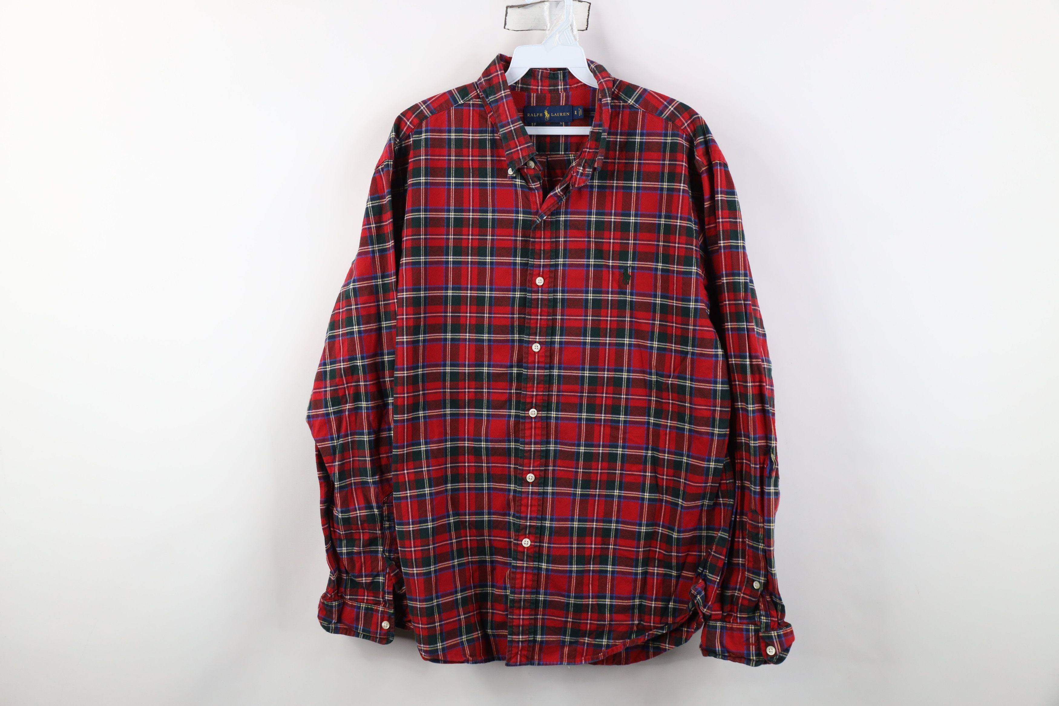 Ralph Lauren Vintage Y2K Ralph Lauren Collared Button Down Shirt Plaid Size US XL / EU 56 / 4 - 1 Thumbnail