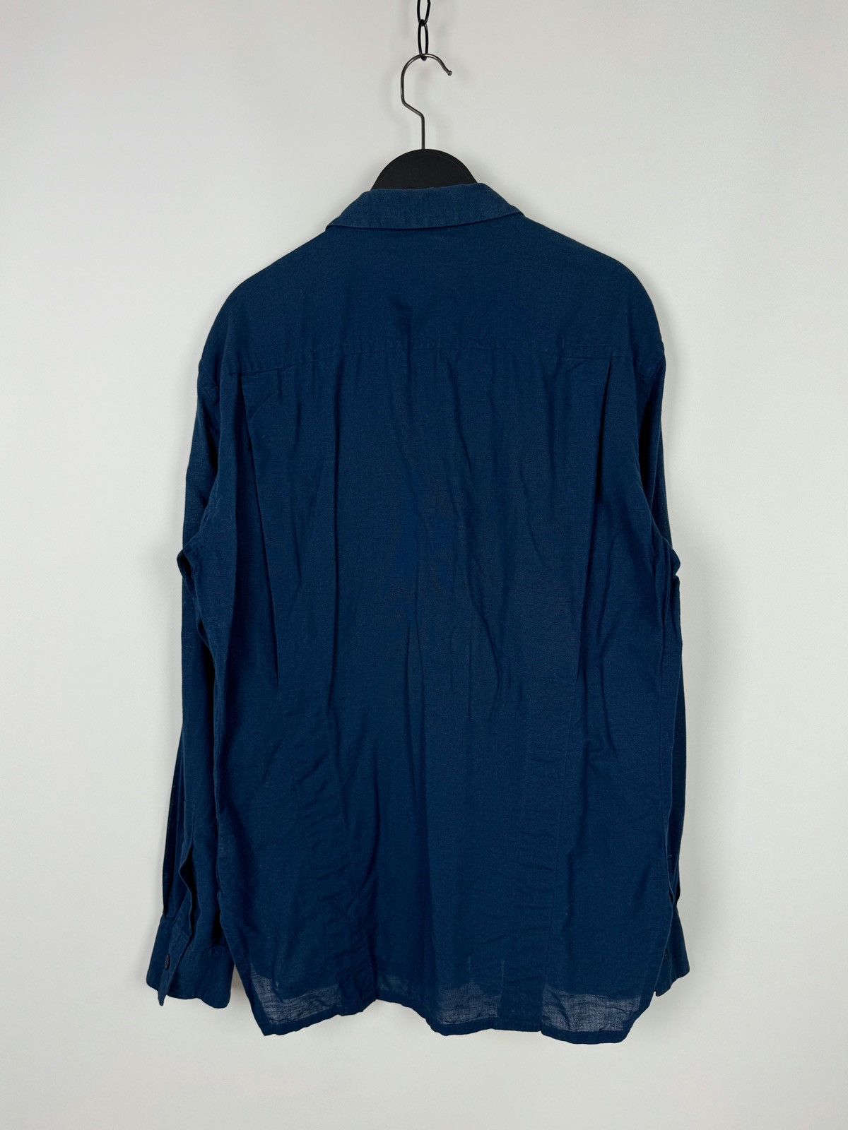 Designer × Dirk Bikkembergs × Vintage Vintage Dirk Bikkembergs Zip Pocket Rare Buttons Up Shirt Size US M / EU 48-50 / 2 - 8 Thumbnail