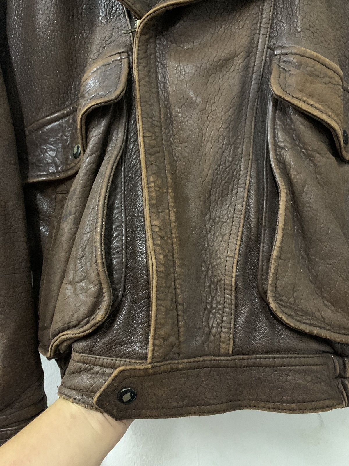 Japanese Brand Leather Jacket Garbo Size US M / EU 48-50 / 2 - 7 Thumbnail