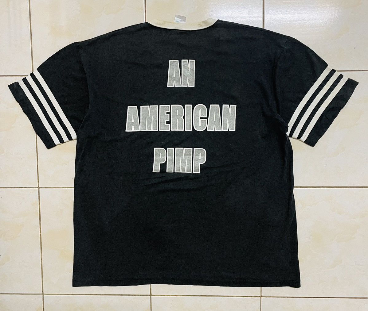 Band Tees VINTAGE KID ROCK B-NECK AN AMERICAN PIMP 90s TEE Size US XL / EU 56 / 4 - 10 Thumbnail
