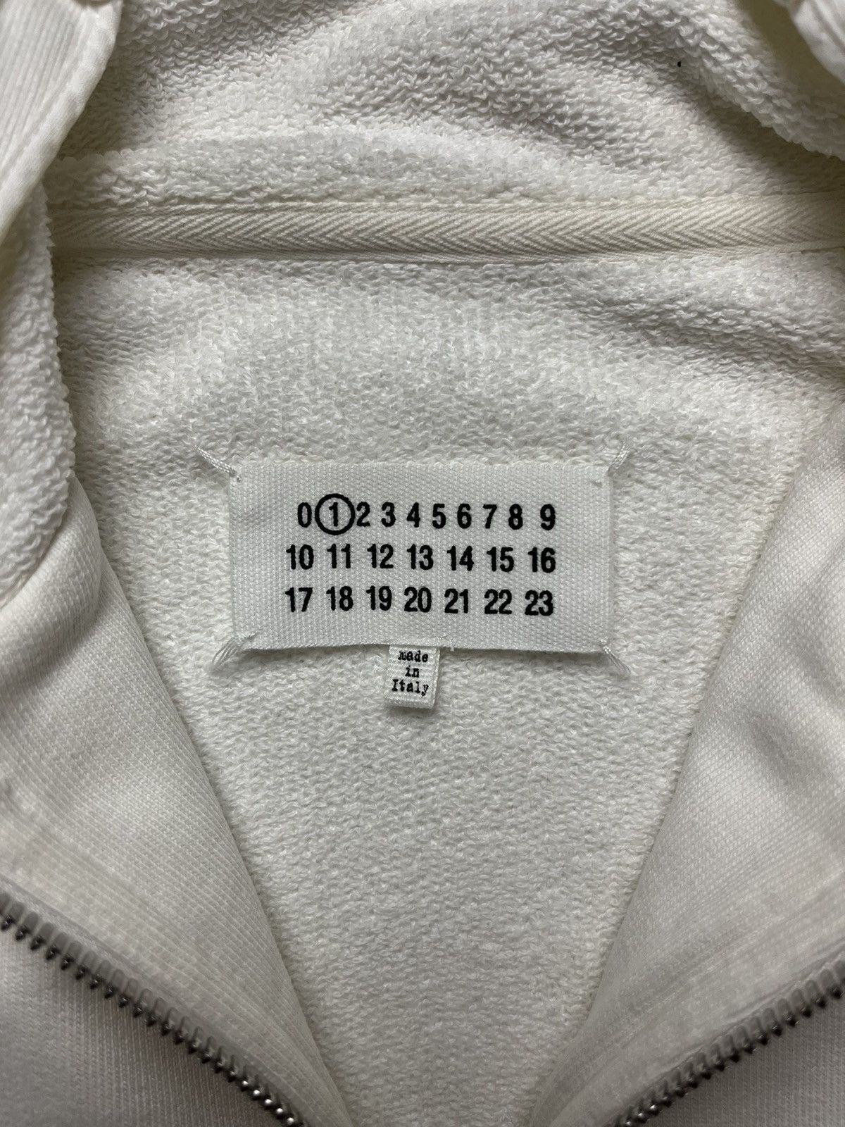 Maison Margiela Maison Margiela SS21 Cropped Zip-Up Hoodie Size S / US 4 / IT 40 - 6 Thumbnail