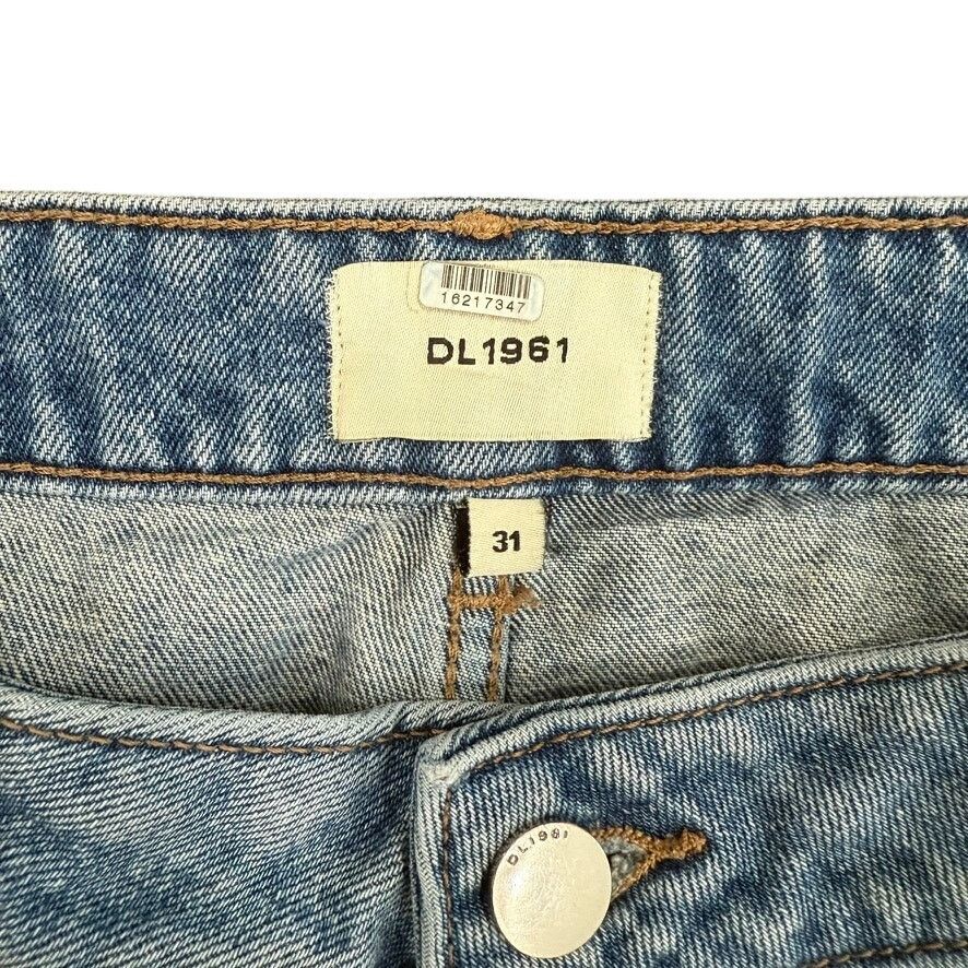 DL1961 DL1961 Asra Jean Front Slit Maxi Skirt in Blue 31 (US 12-14) Size 36" / US 14 / IT 50 - 6 Thumbnail