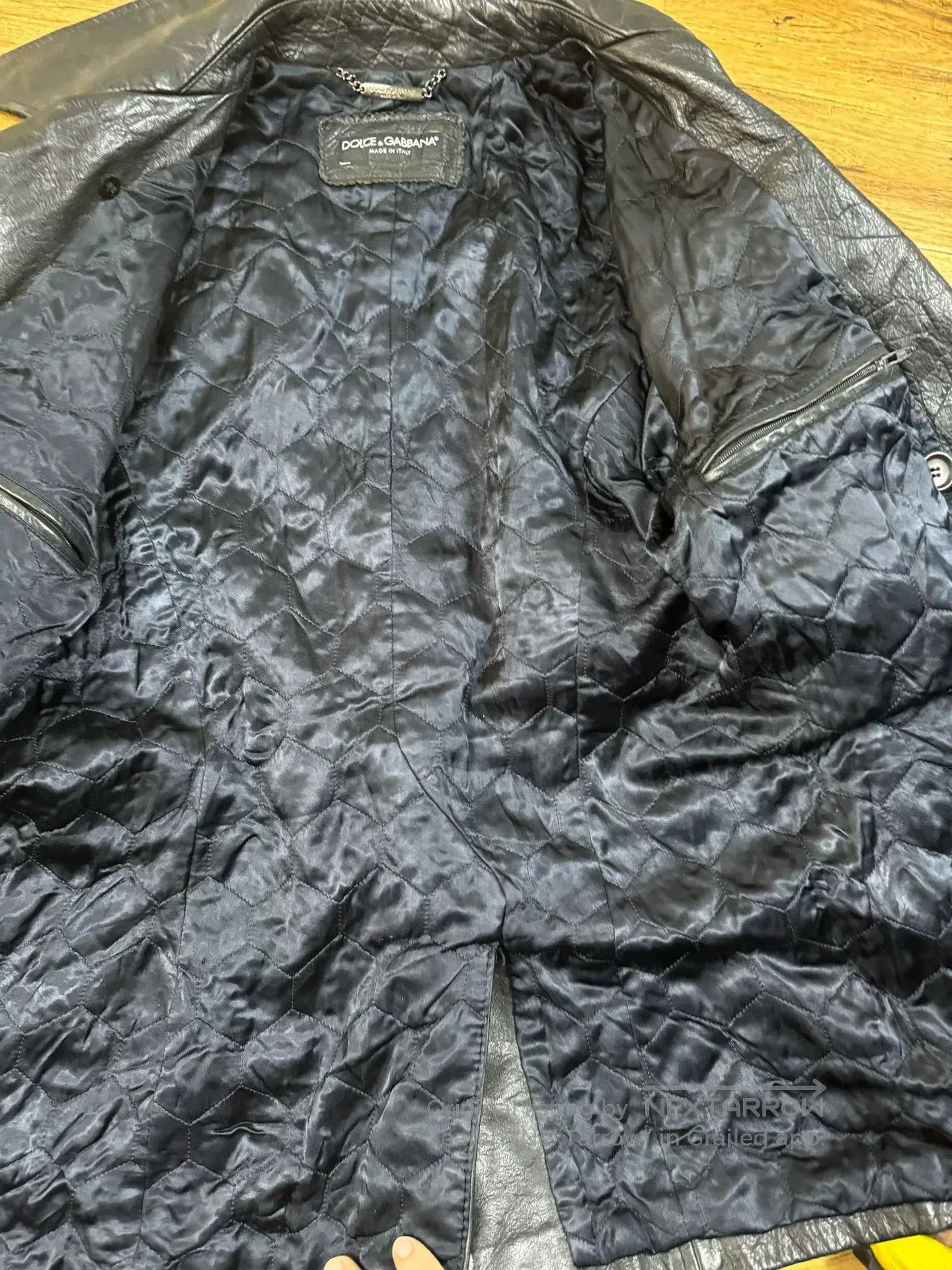 Dolce & Gabbana Dolce&Gabbana Men's Leather Jacket. Size US S / EU 44-46 / 1 - 3 Thumbnail