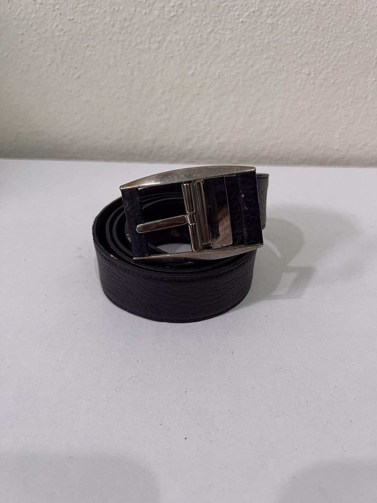 Leather Dunhill Formal Buckle Belt Size ONE SIZE - 2 Thumbnail