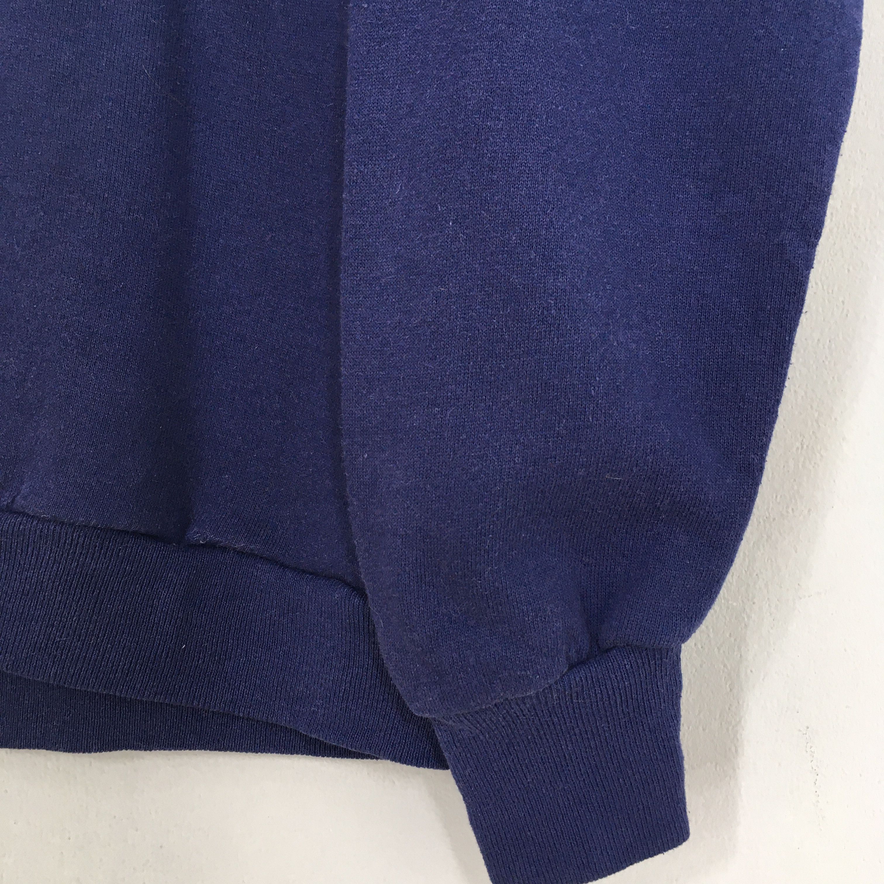 Vintage Vintage 90's Irish Blue Sweatshirt XLarge Size US XL / EU 56 / 4 - 4 Thumbnail