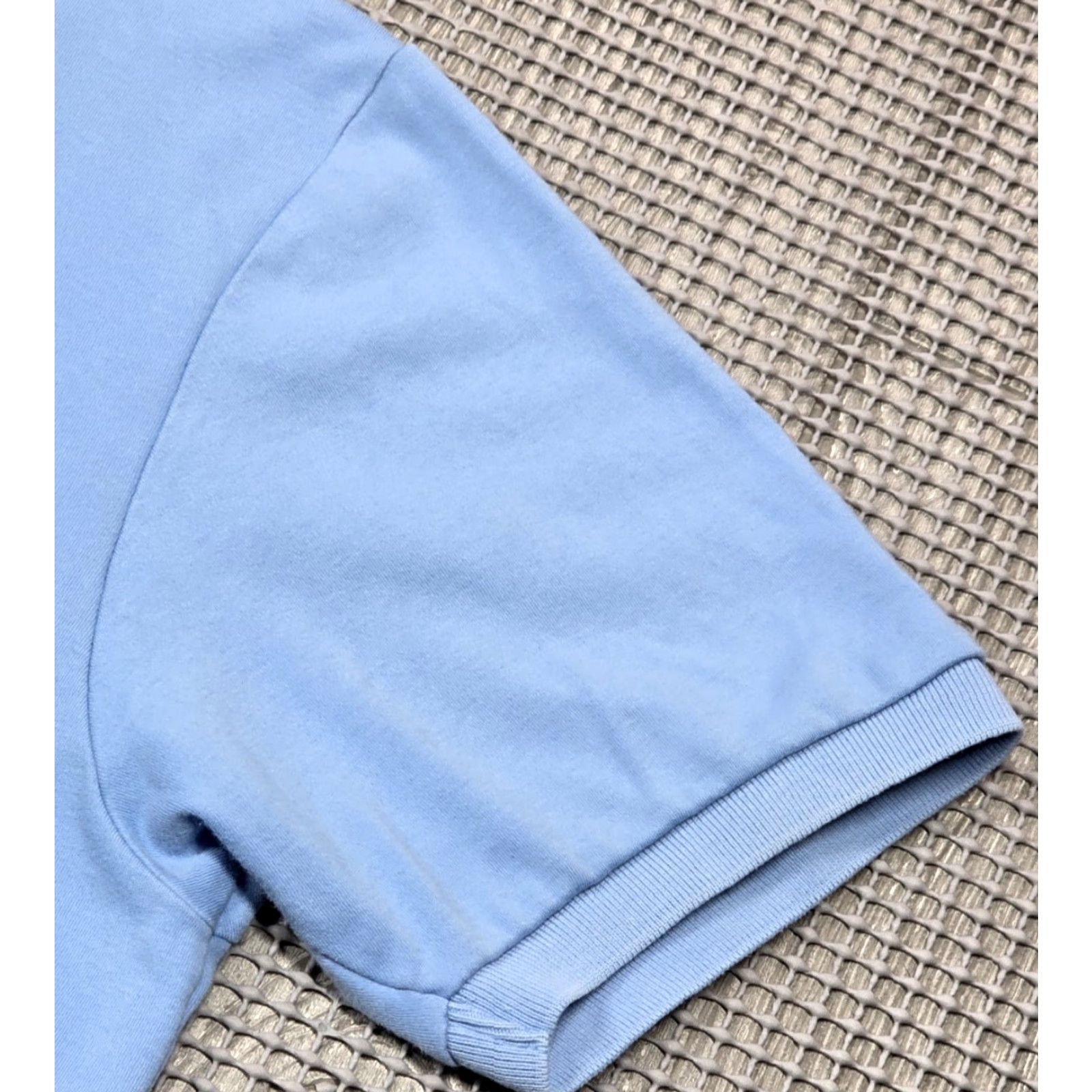 Polo Ralph Lauren VTG Polo Ralph Lauren Polo Shirt XL Light Blue Short Sleeve Mens Solid Blue Pony Classic 90s Theme Size US XL / EU 56 / 4 - 5 Thumbnail